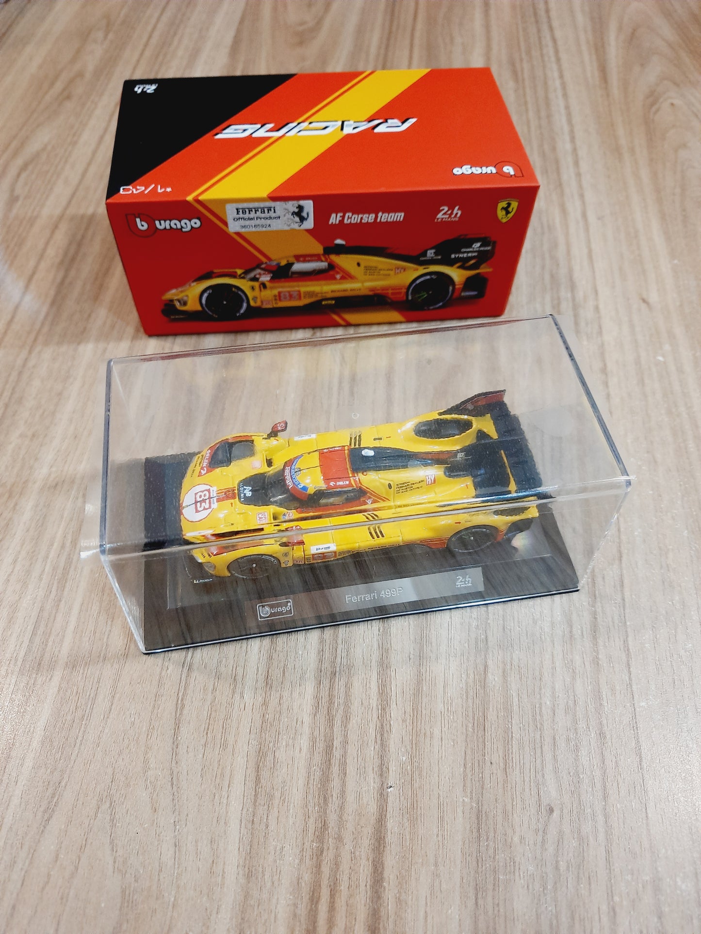 Bburago Ferrari 499P Diecast Scale Model 1:43