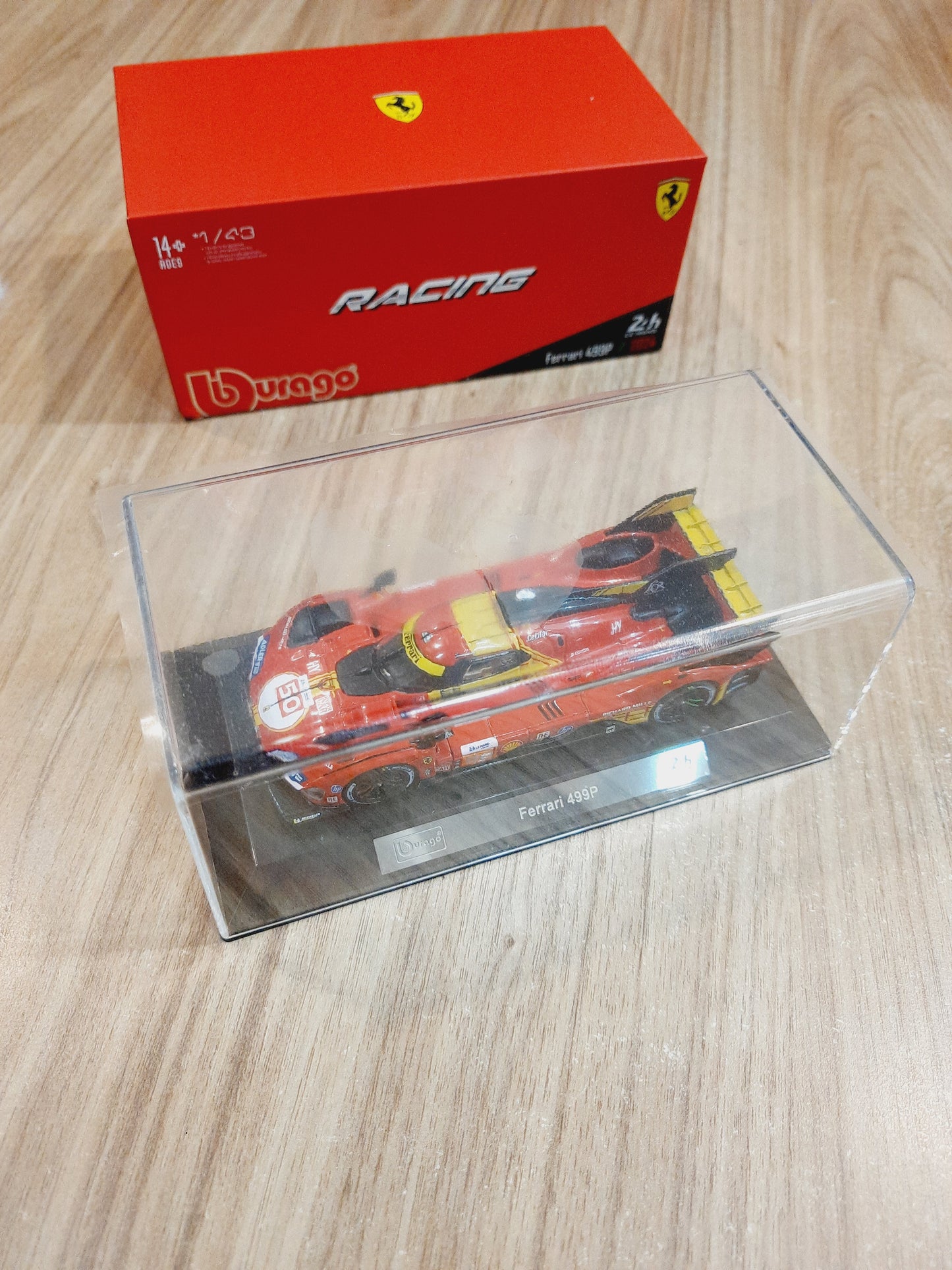 Bburago Ferrari 499P Diecast Scale Model 1:43