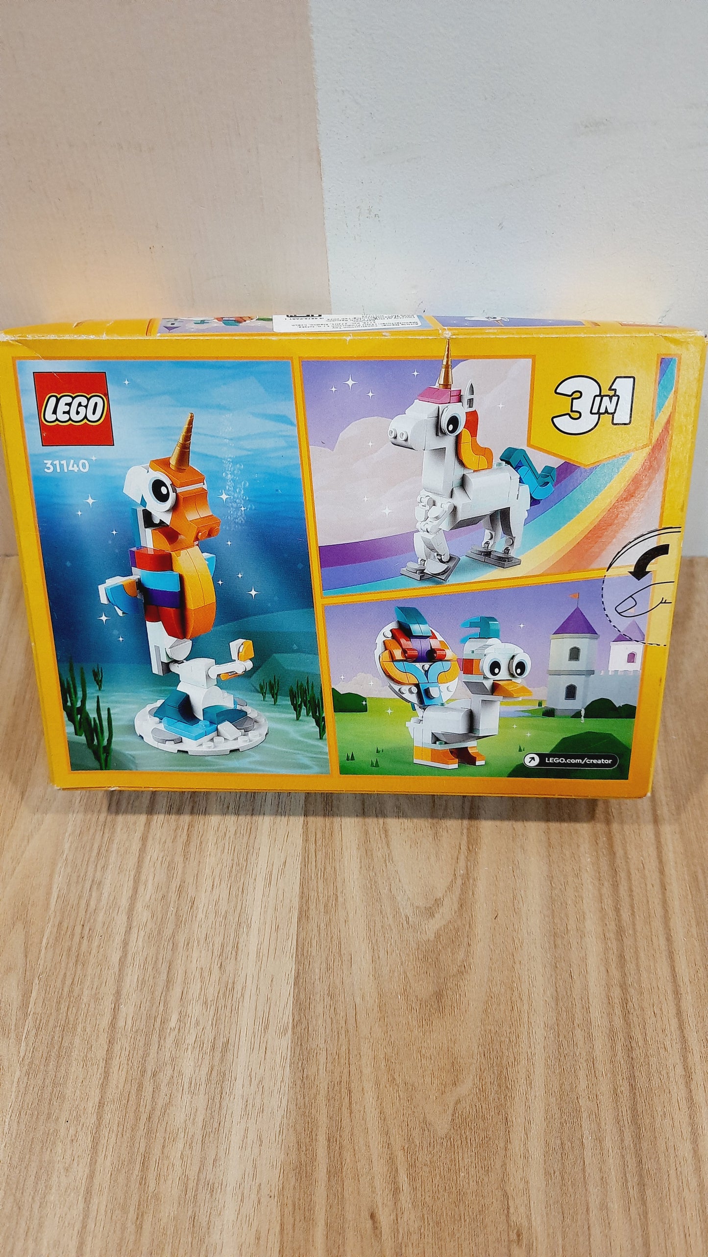 Lego Creator 31140 Magical Unicorm