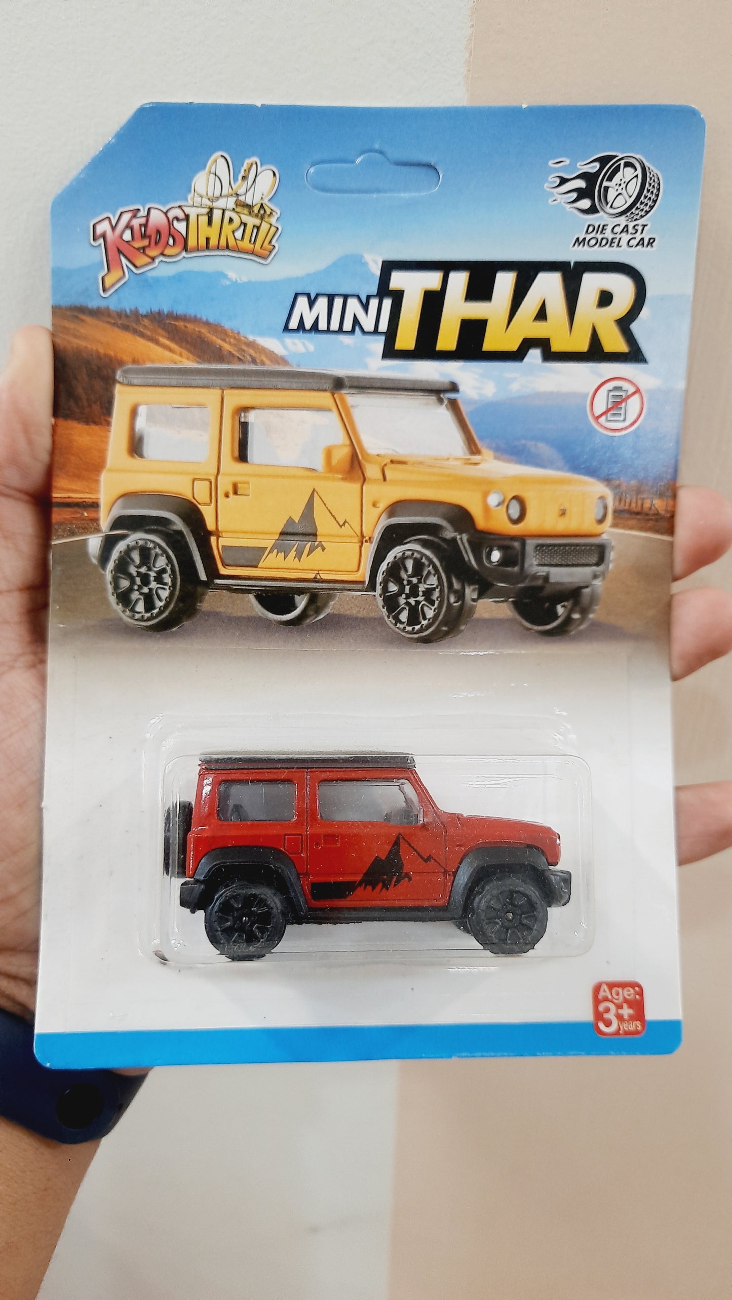 Kidsthrill Mini Thar Die cast Scale Model