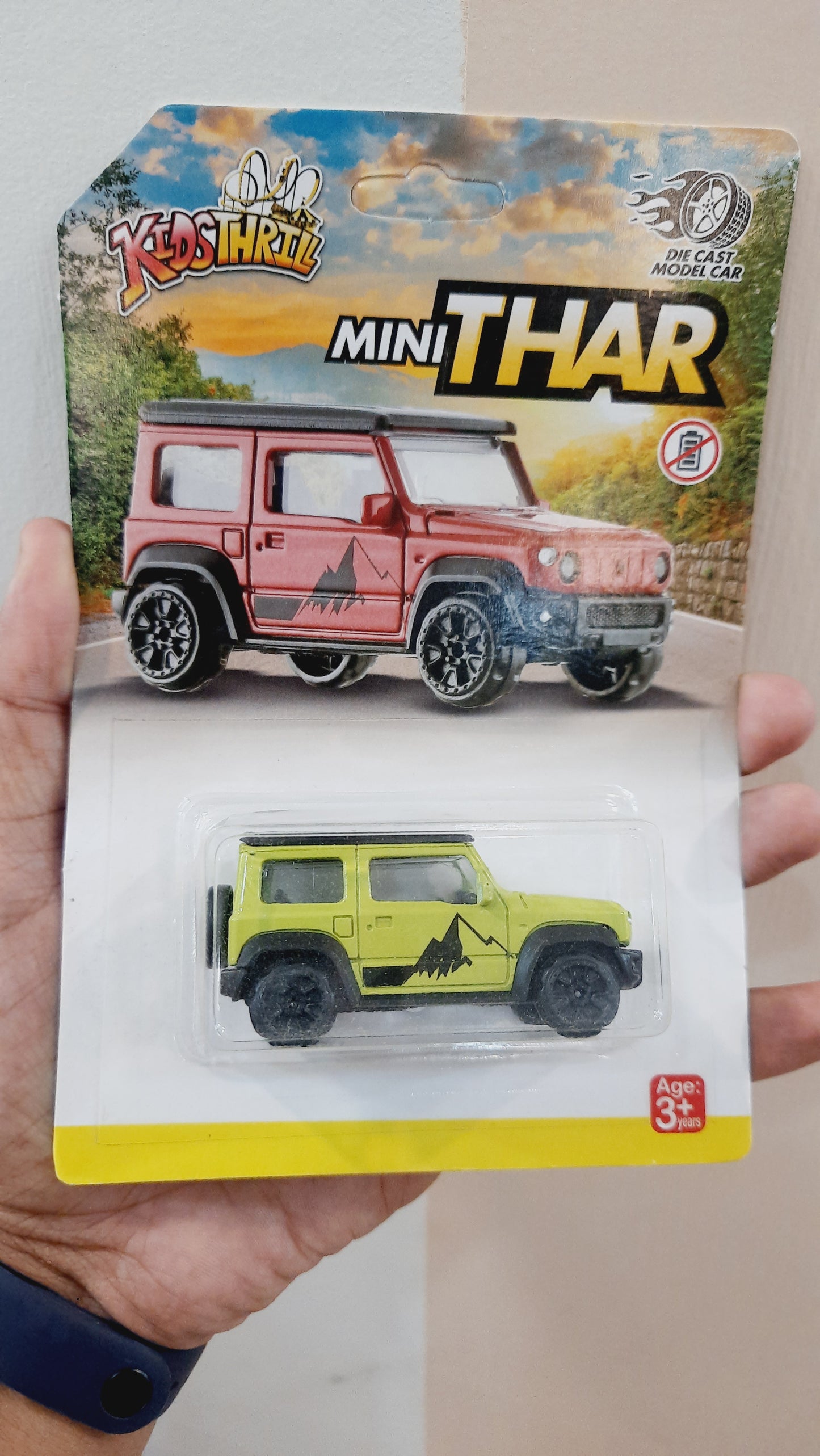 Kidsthrill Mini Thar Die cast Scale Model