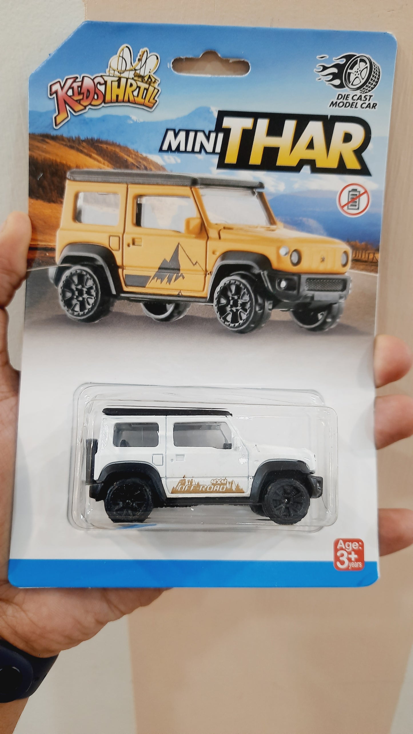 Kidsthrill Mini Thar Die cast Scale Model