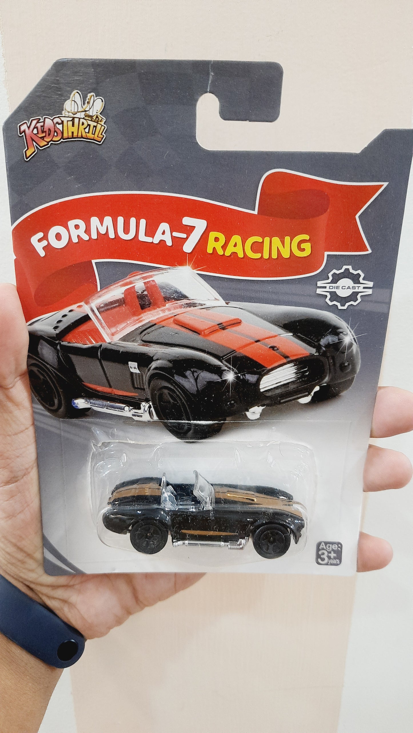 Kidsthrill Formula 7 Racing Shelby Cobra Die cast Scale Model