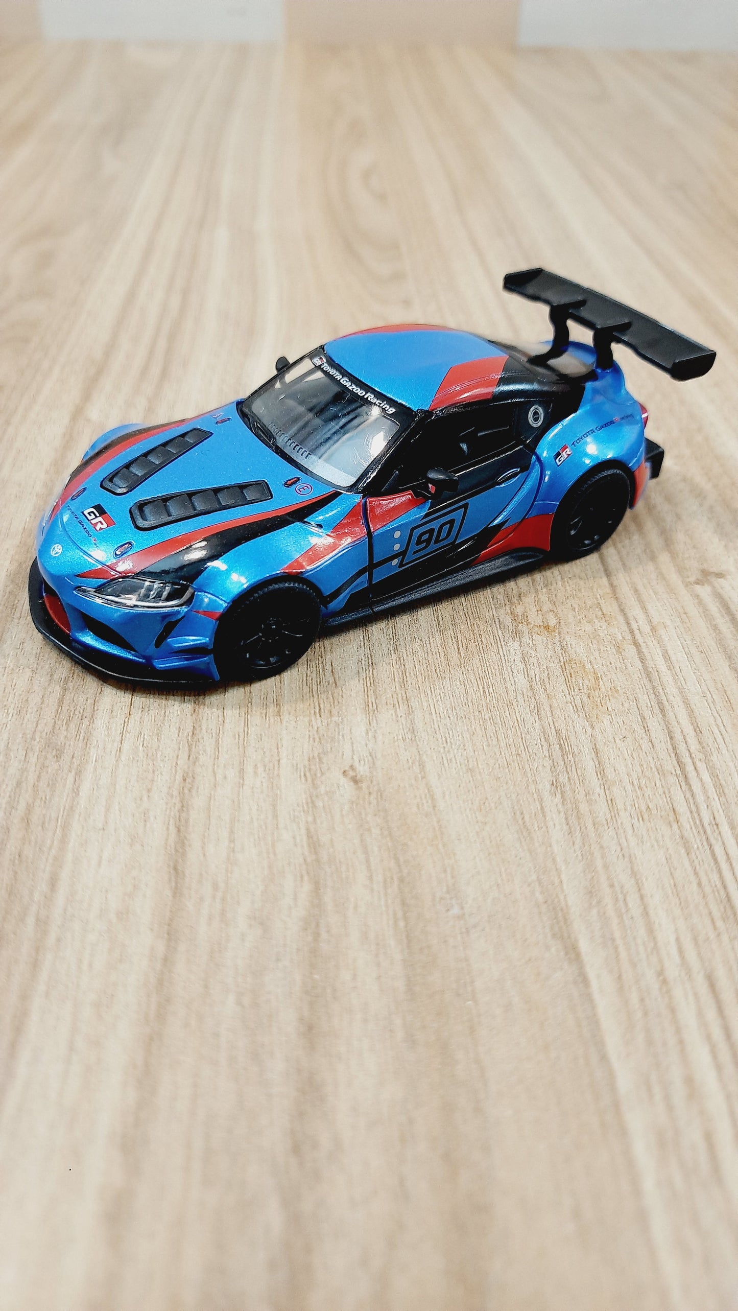 Kinsmart Toyota Gr Supra Racing Concept Livery Edition Diecast Scale Model 1:36