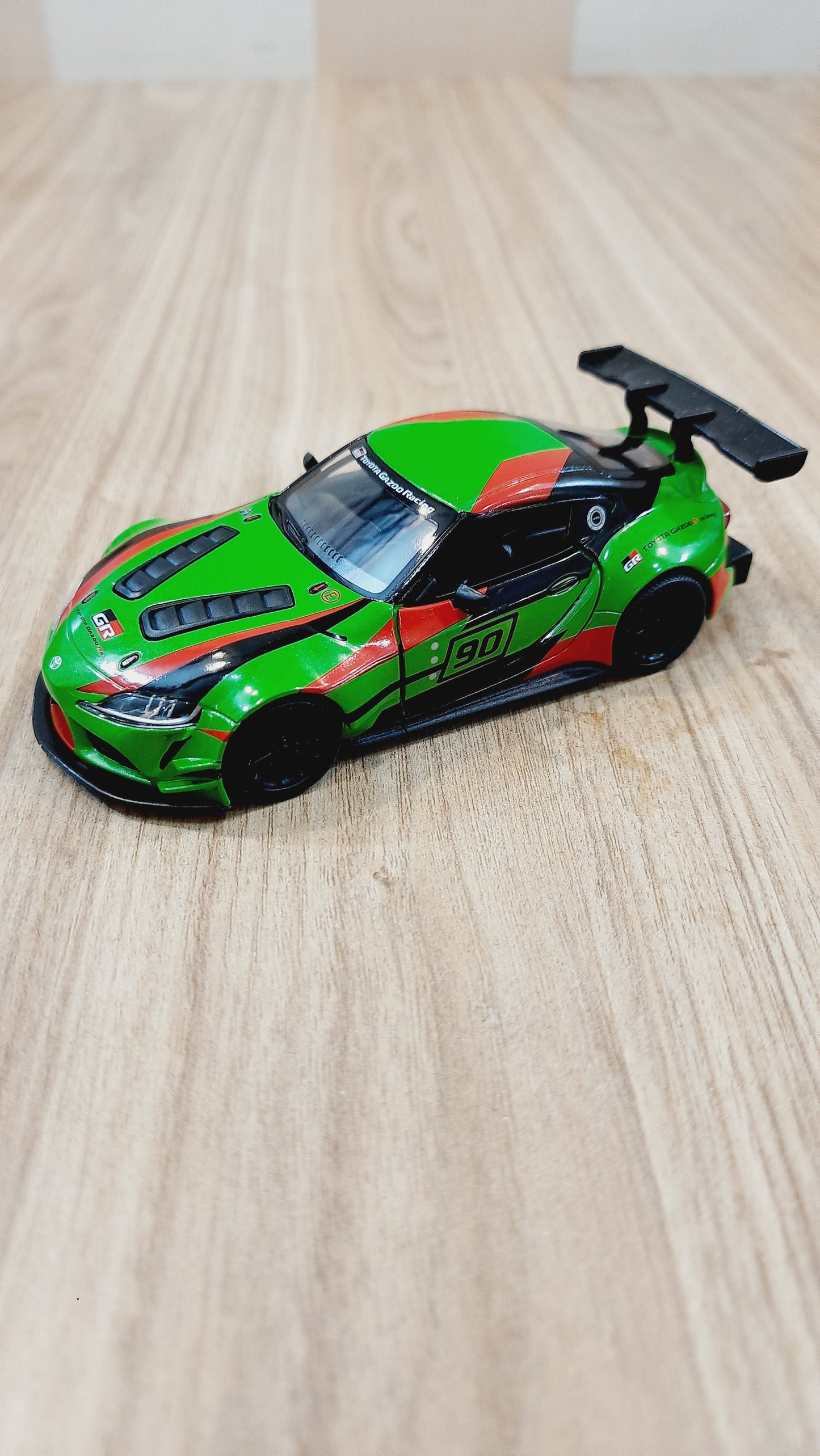 Kinsmart Toyota Gr Supra Racing Concept Livery Edition Diecast Scale Model 1:36