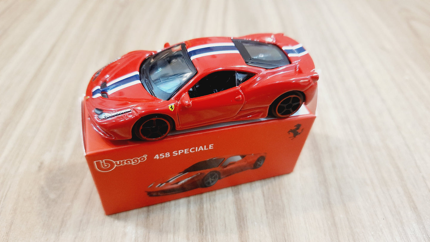 Bburago Ferrari 458 Speciale 1:64 Licensed Diecast Scale Model Car