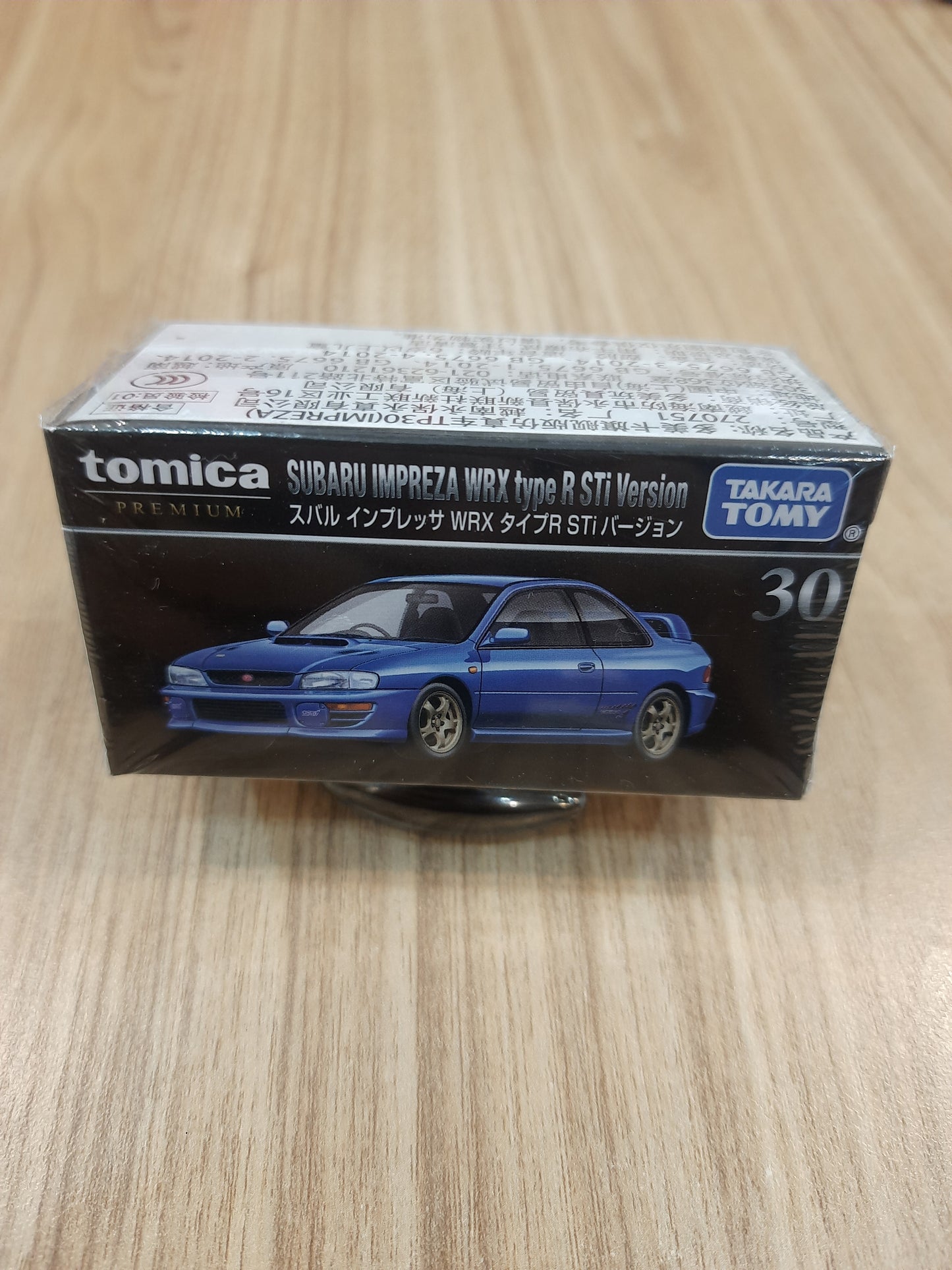 Tomica Premium 30 Subaru Impreza WRX Type R STi Version- TAKARA TOMY -Diecast Scale Model Car