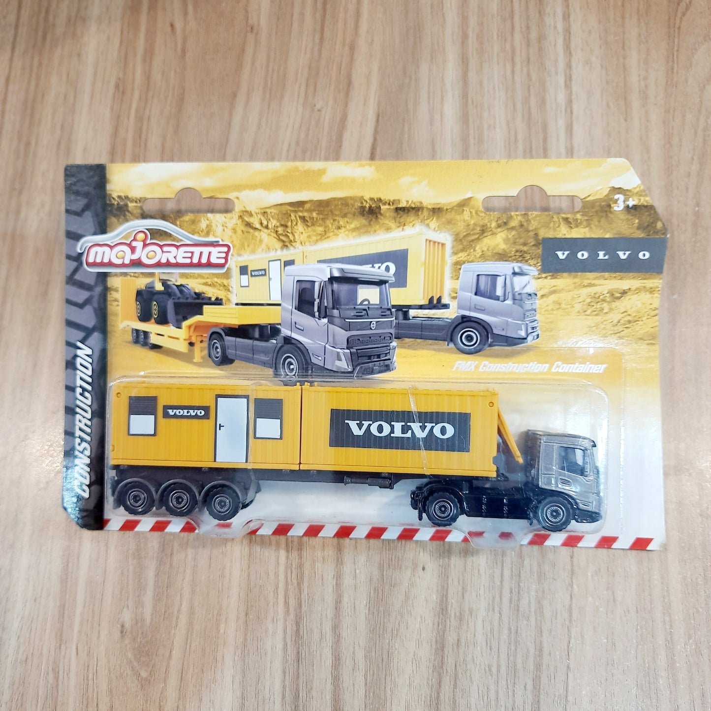 Majorette Volvo FMX construction Container Diecast Scale Model