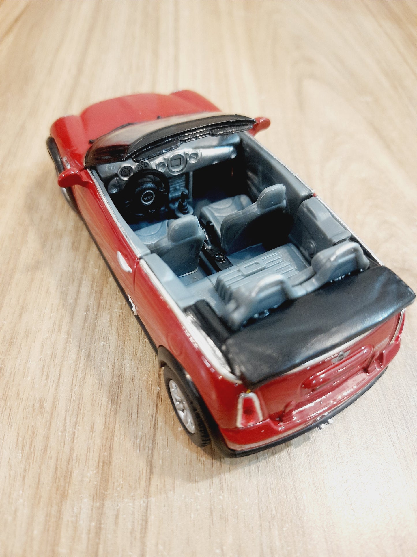 Kinsmart Mini Cooper S Convertible Diecast Scale Model 1:28