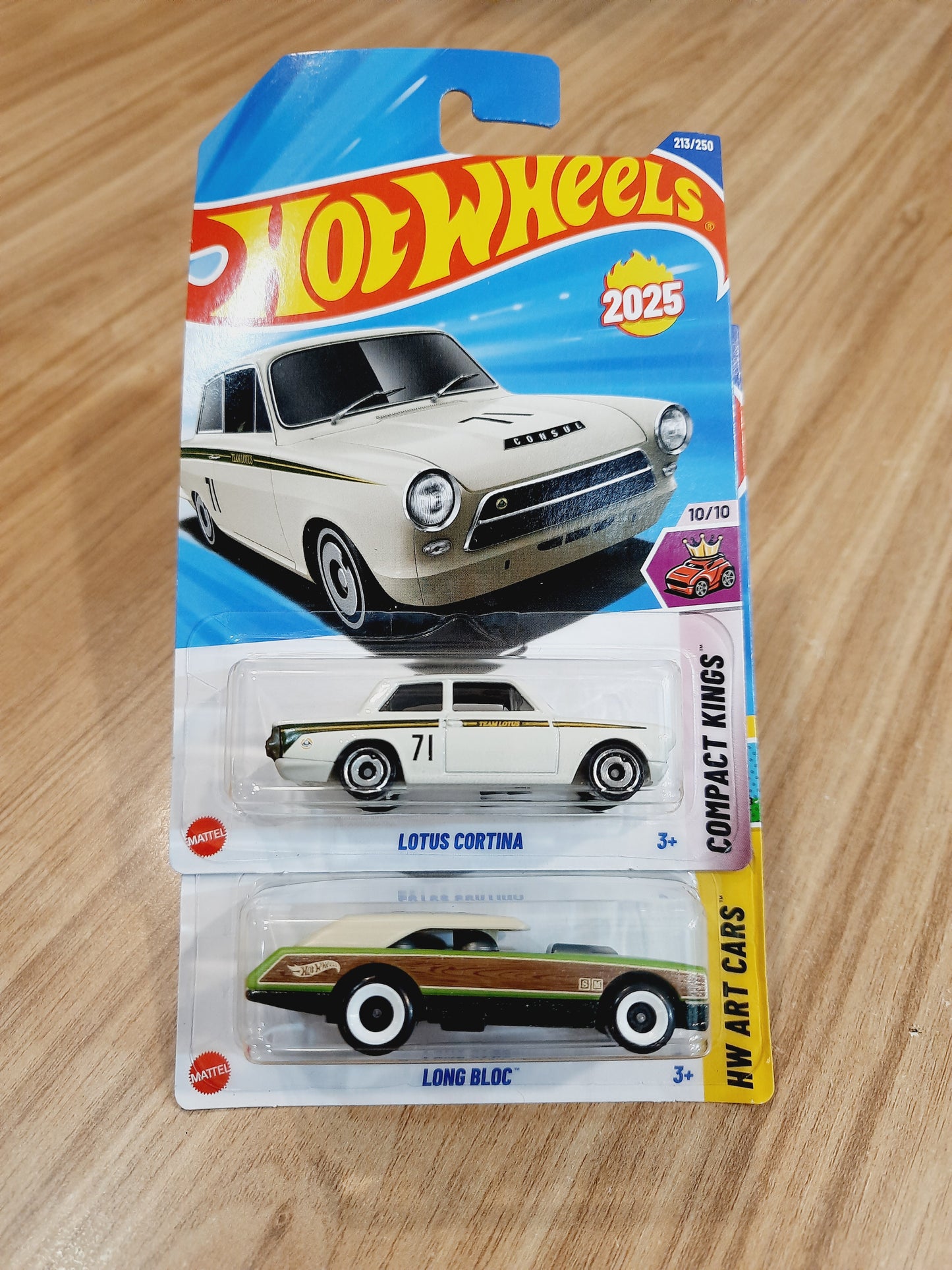 Hot Wheels Long Bloc & Lotus Cortina (combo pack of 2)