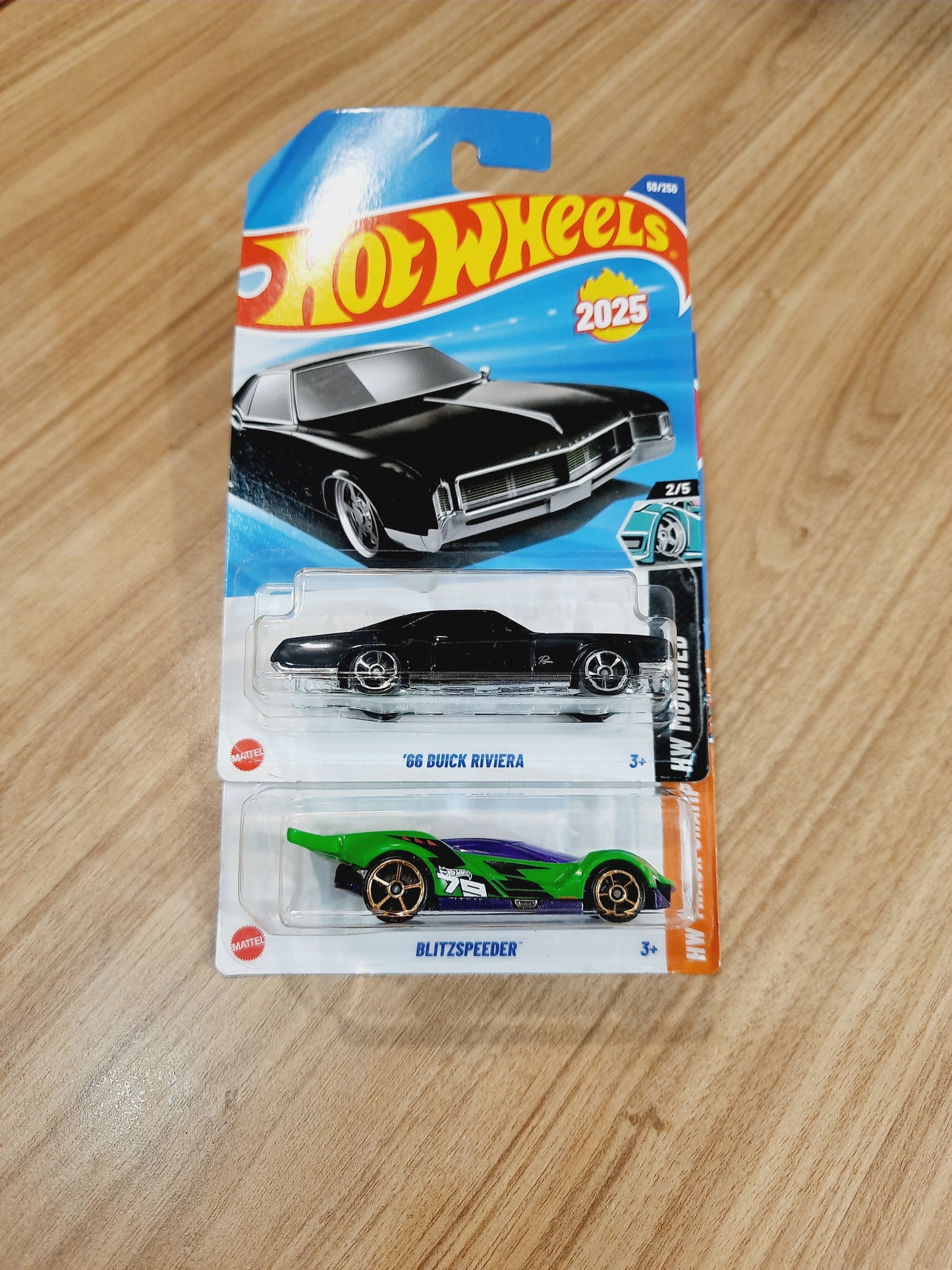 Hot Wheels 66 Buick Riviera & Blitzspeeder (combo pack of 2)