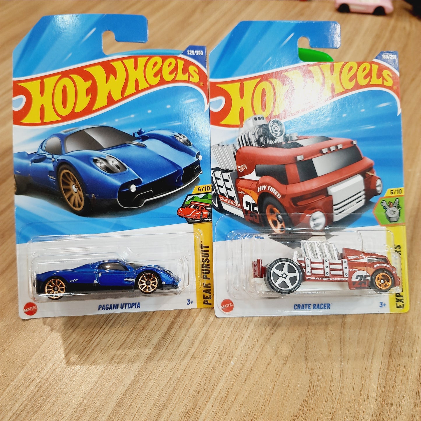 Hot Wheels Pagani Utopia & Crate Racer (combo pack of 2)