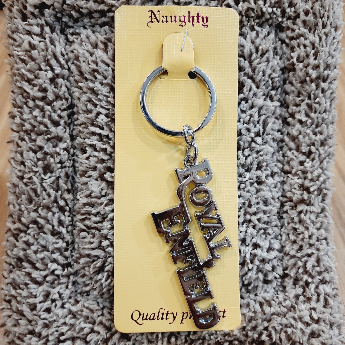 Royal Enfield Metal Keychain