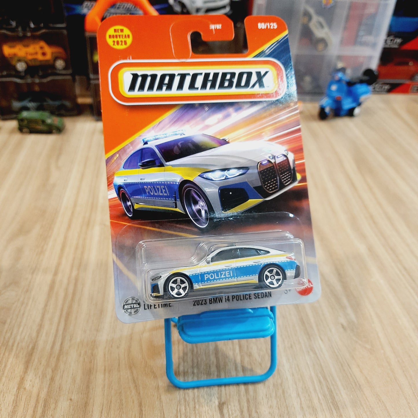 Matchbox 2023 BMW i4 Police Sedan - 30782
