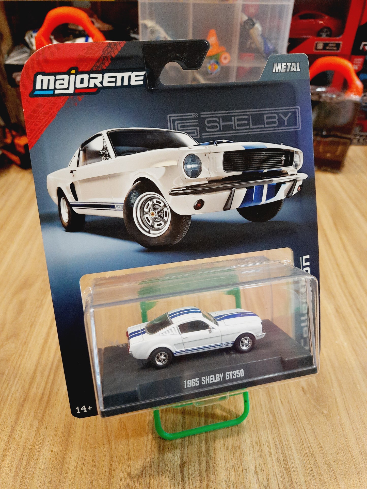 (BENT CARD) Majorette Collection Series - 1965 Shelby GT350 - BK140725