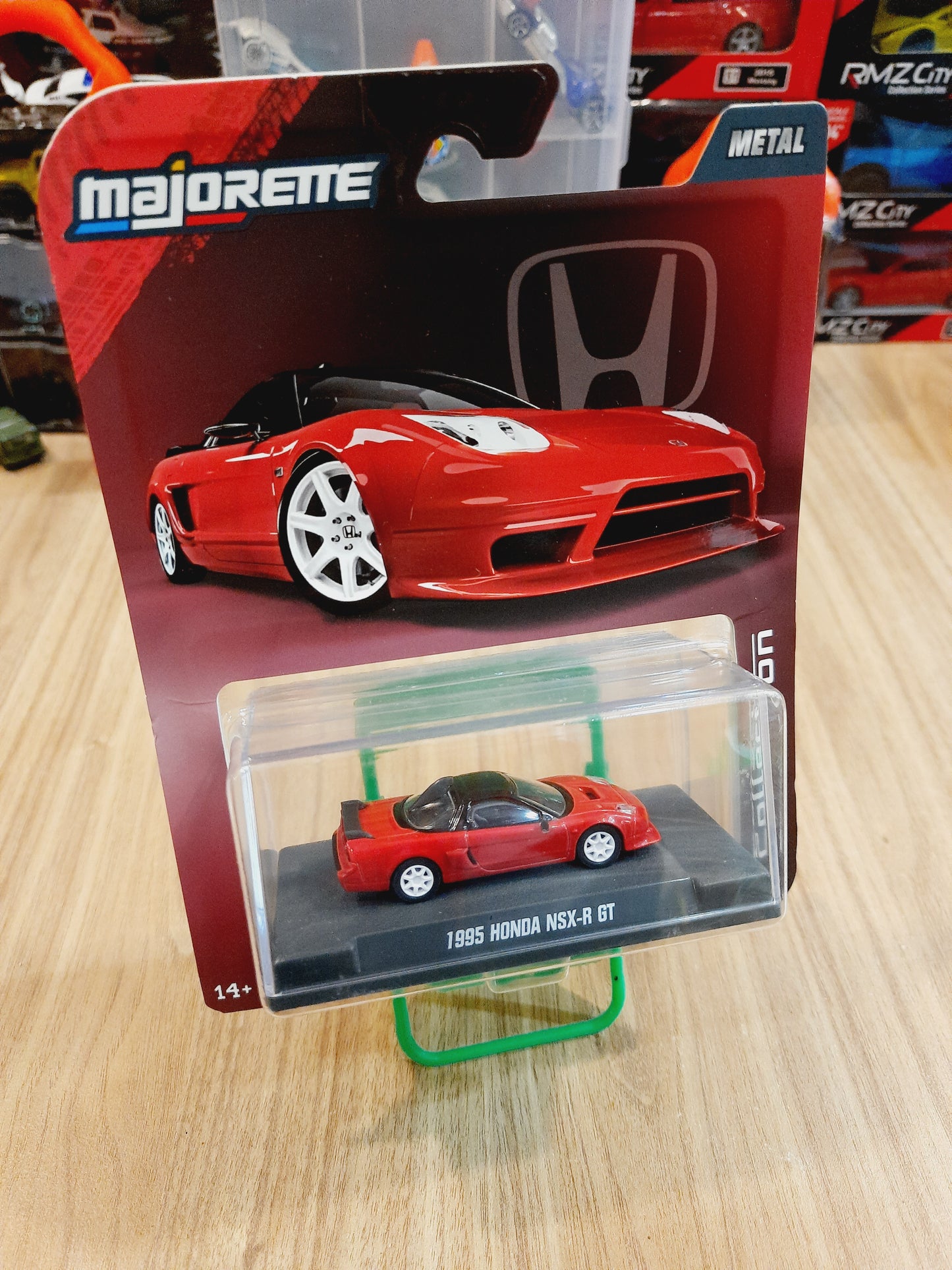 (BENT CARD) Majorette Collection Series - 1995 Honda NSX-R GT - BK140725