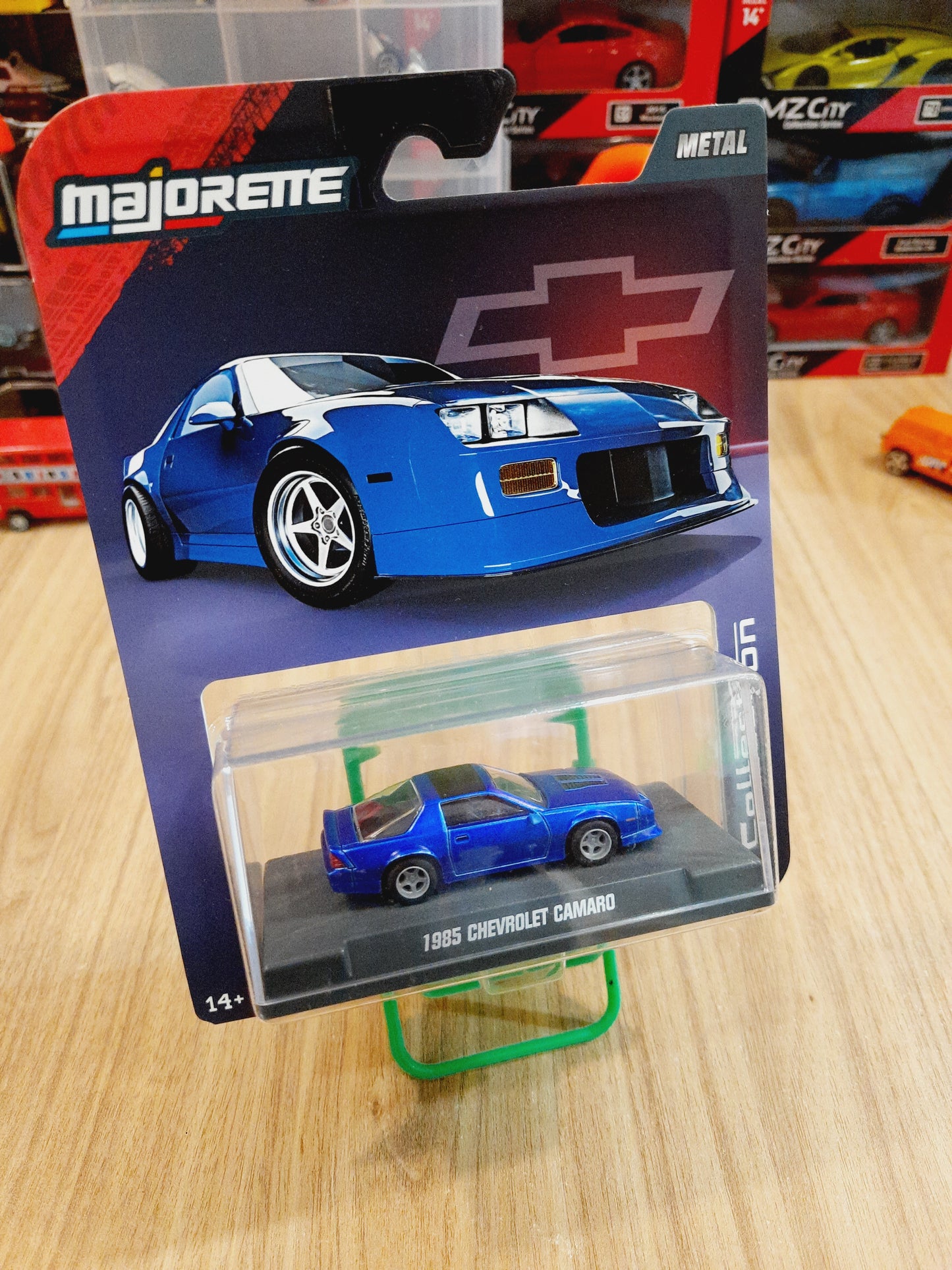 (BENT CARD) Majorette Collection Series - 1985 Chevrolet Camaro - BK140725