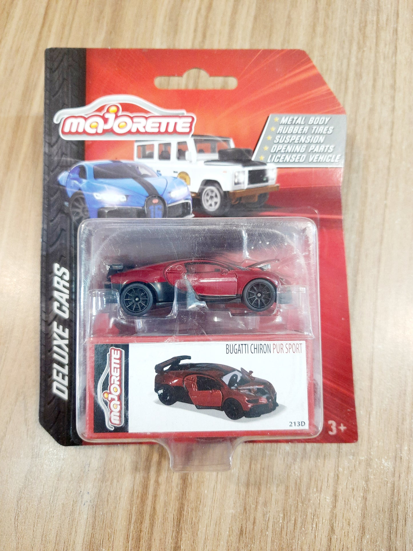 Majorette Bugatti Chiron Pur Sport - Deluxe Cars BK310325