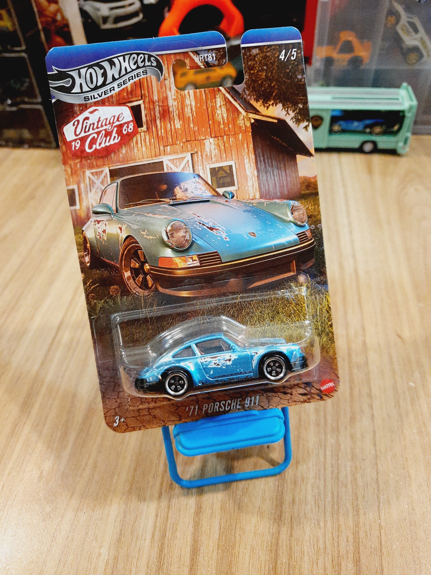 Hot Wheels Silver Series Vintage Club 1968 - 71 Porsche 911 - HRT81