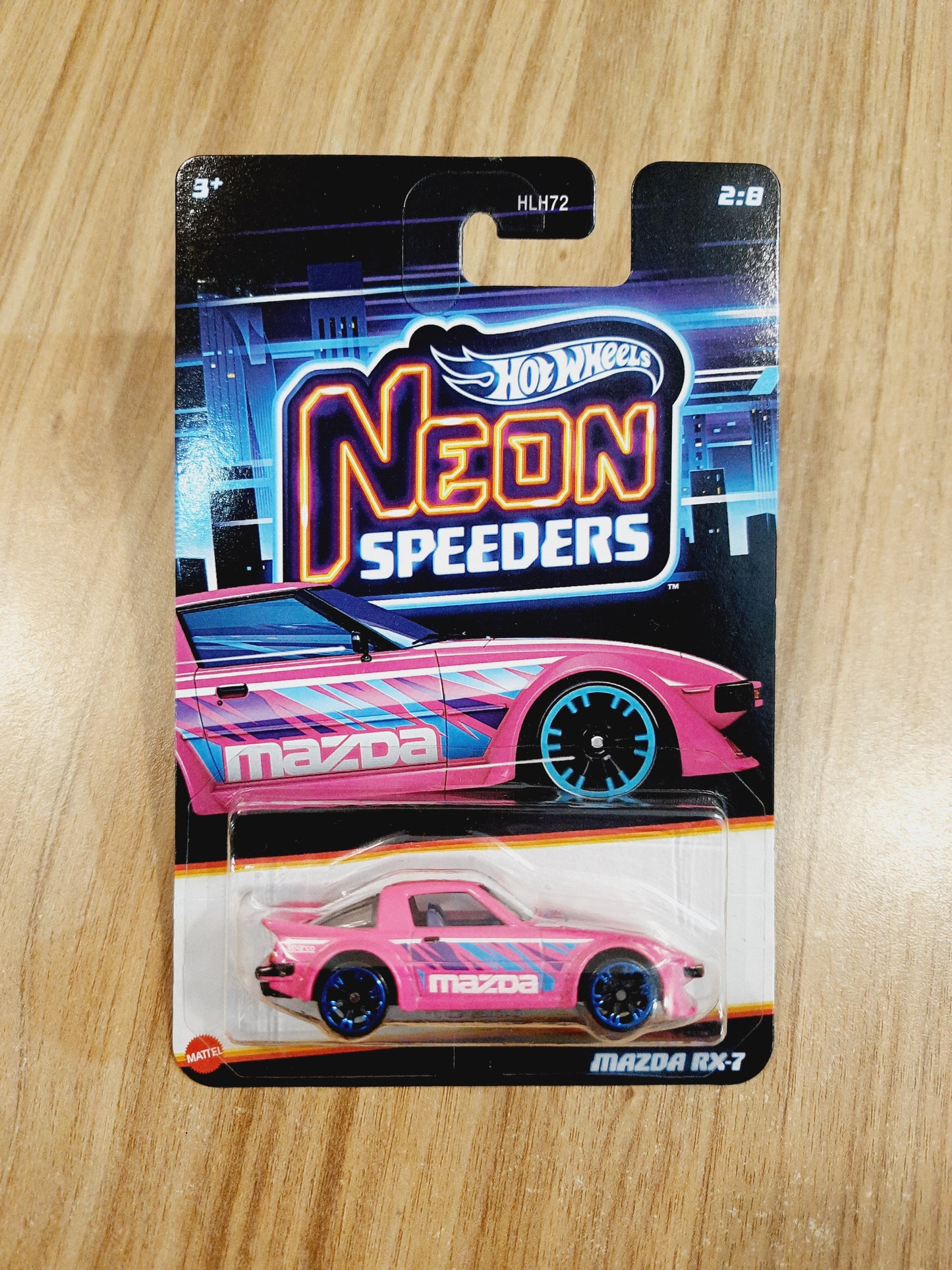 Hot Wheels Neon Speeders - Mazda RX - 7 - HLH72