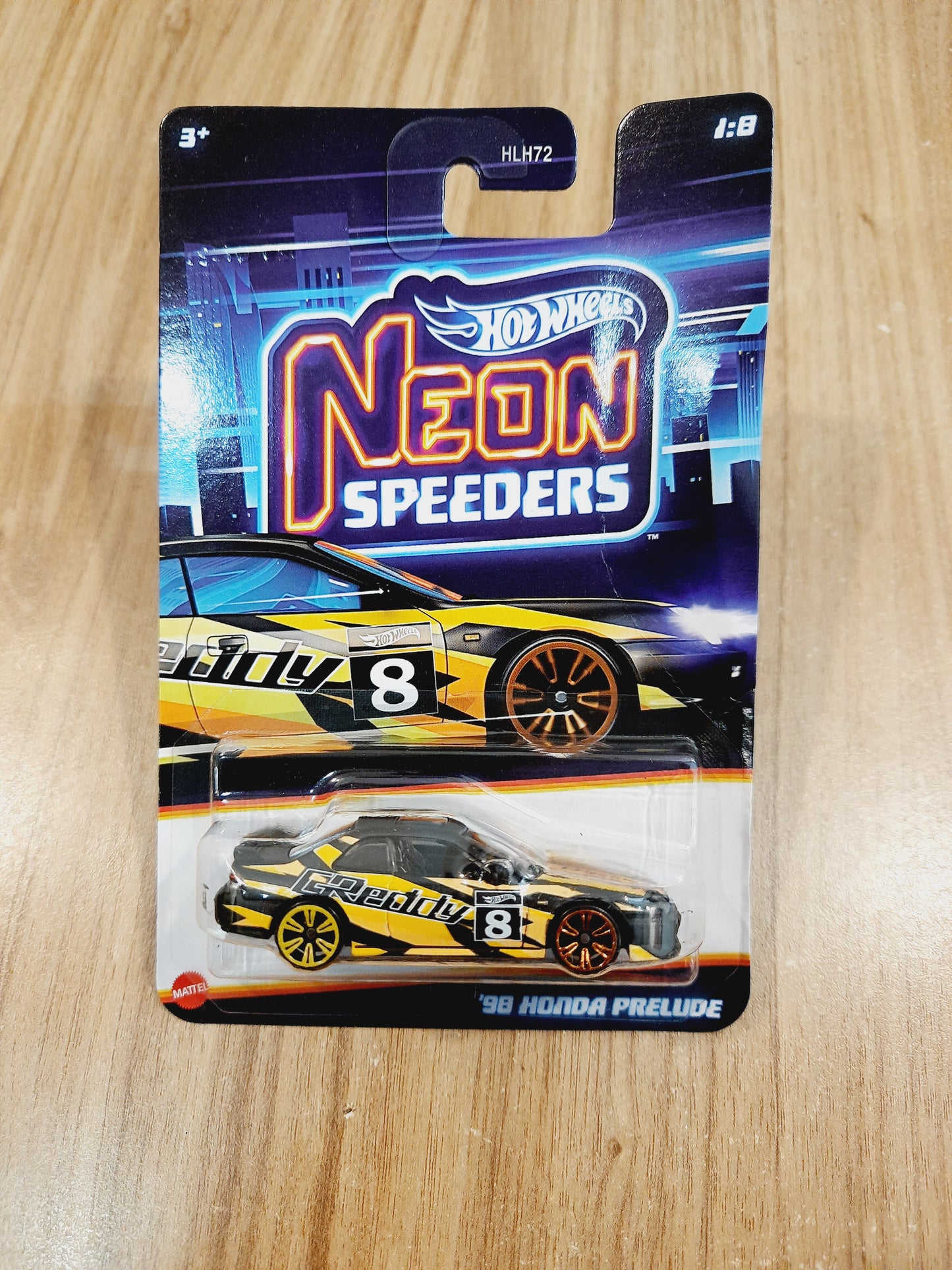 Hot Wheels Neon Speeders -98 Honda Prelude - HLH72