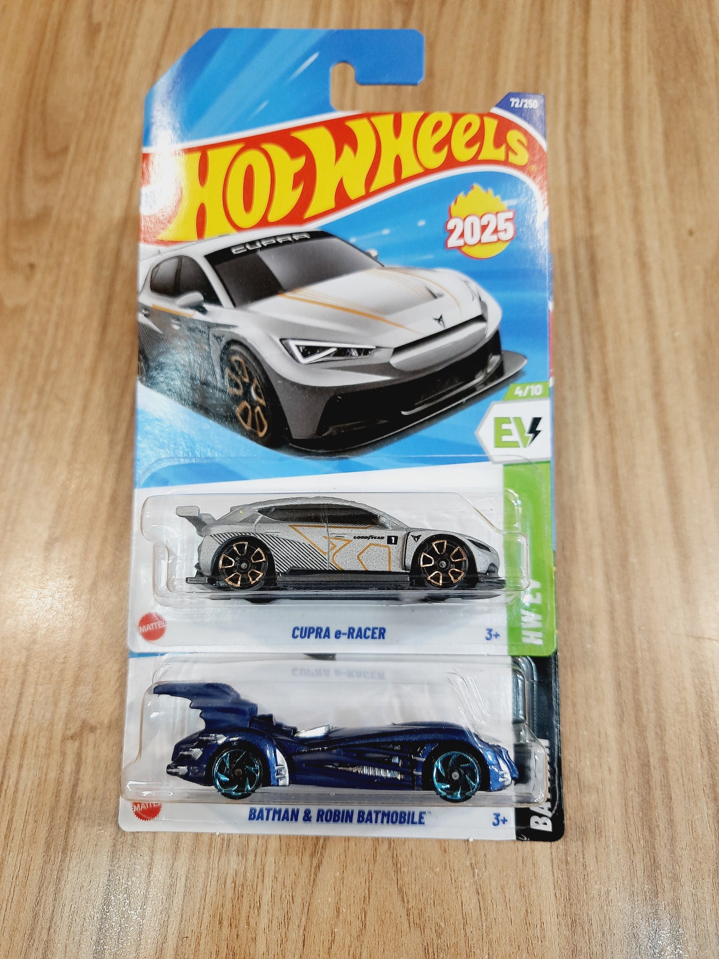 (Imported) Hot Wheels Cupra e Racer & Batman n Robin Batmobile (combo pack of 2)