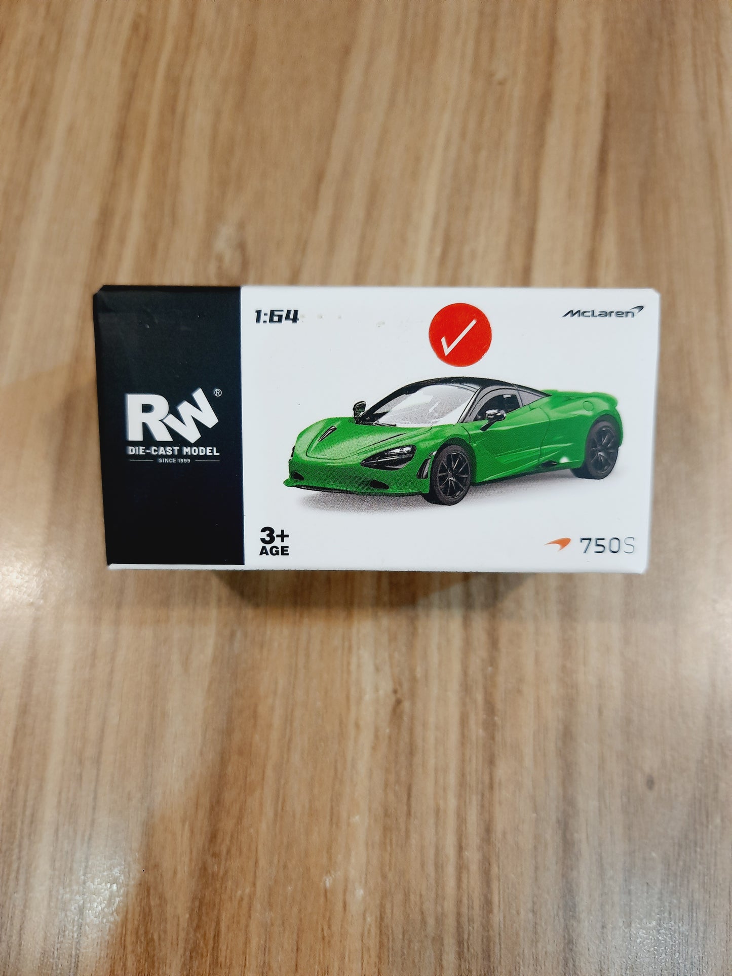 RW Mclaren 750S 1:64 Diecast Scale Model Car
