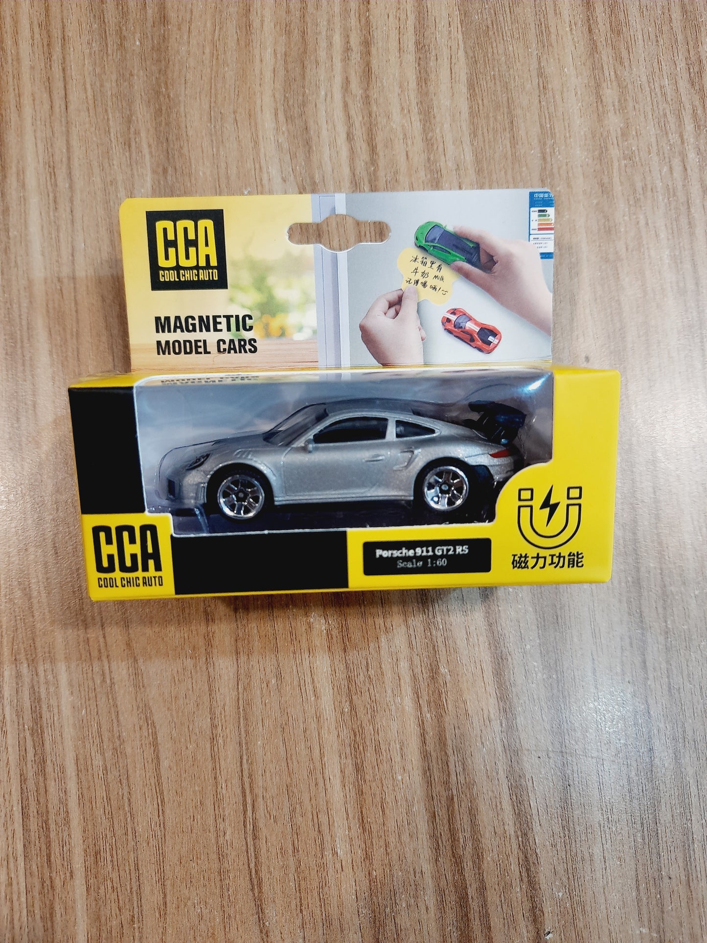 Porsche 911 GT2 RS | CCA 1:60 Magnetic Diecast Scale Model Car