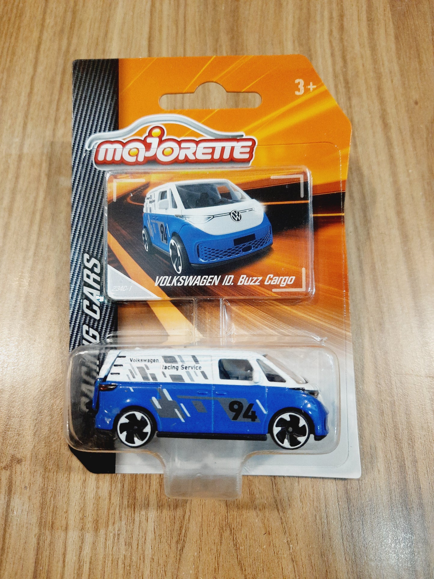 Majorette Volkswagen ID. Buzz Cargo - Racing Cars