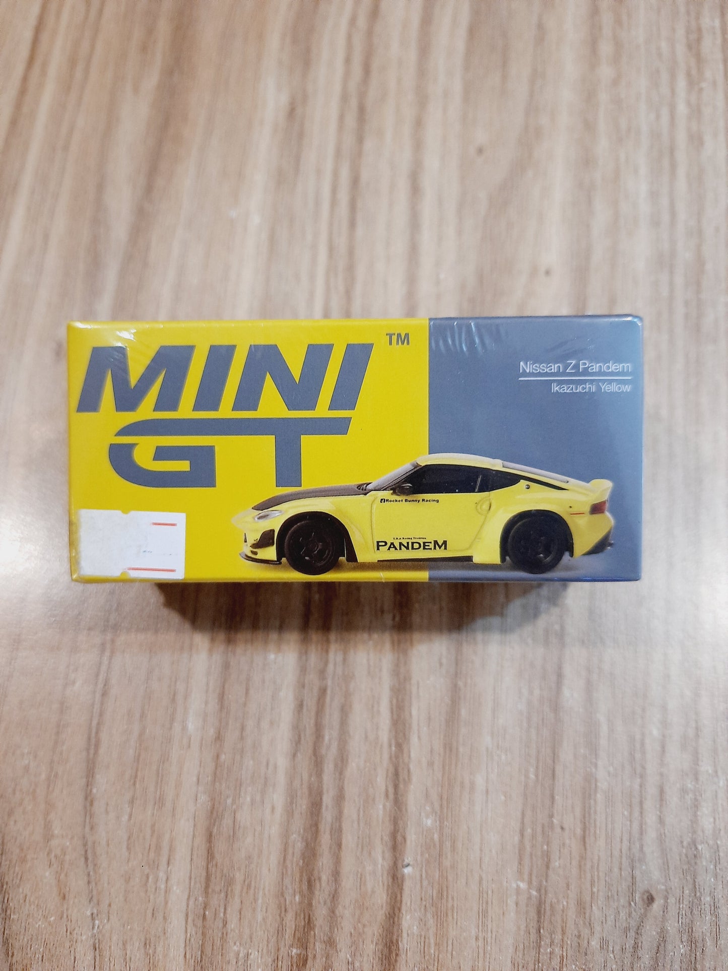 Nissan Z Pandem Ikazuchi Yellow | Mini GT Diecast Scale Model Car