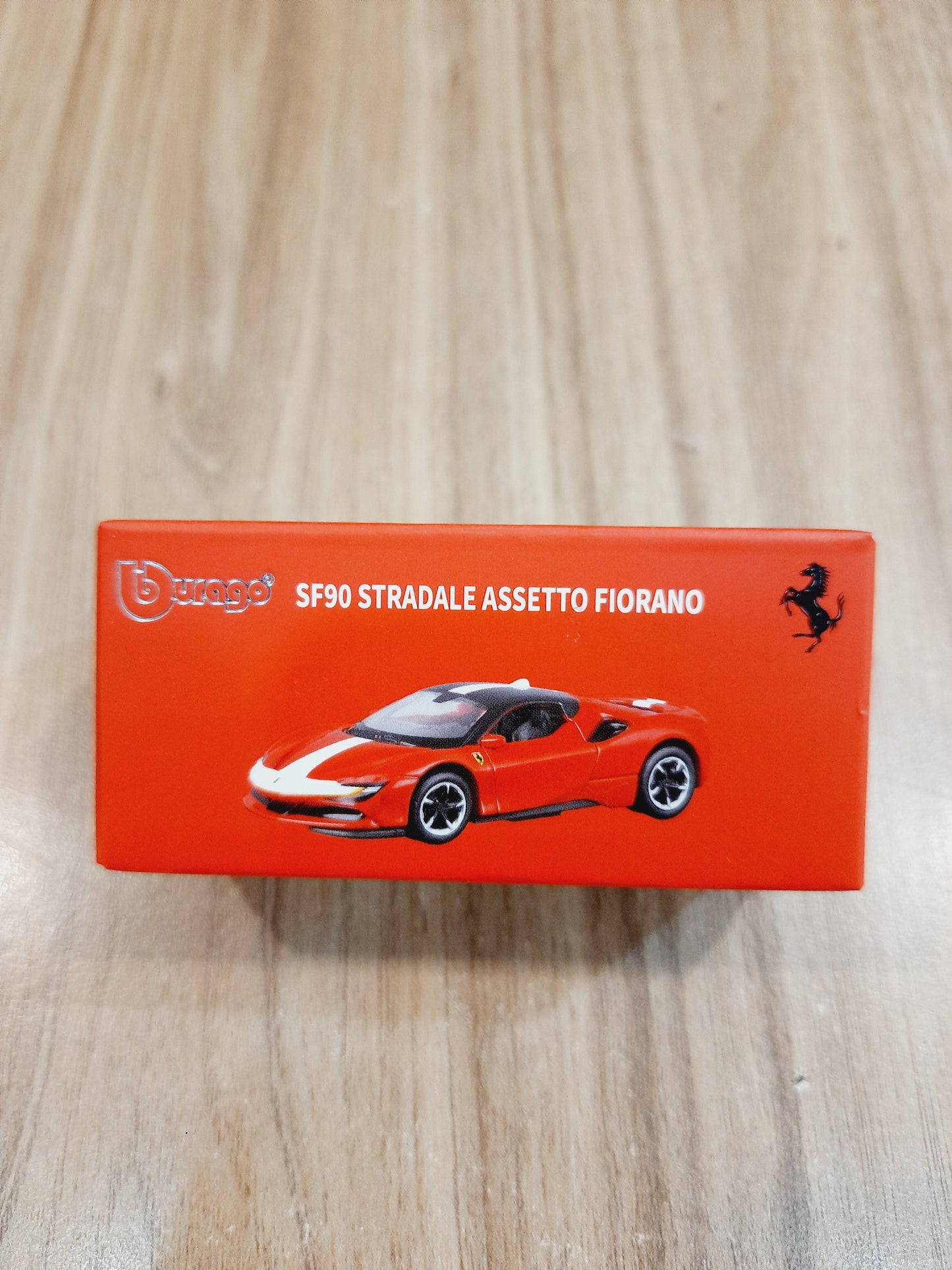 Bburago SF90 Stradale Assetto Fiorano 1:64 Licensed Diecast Scale Model Car