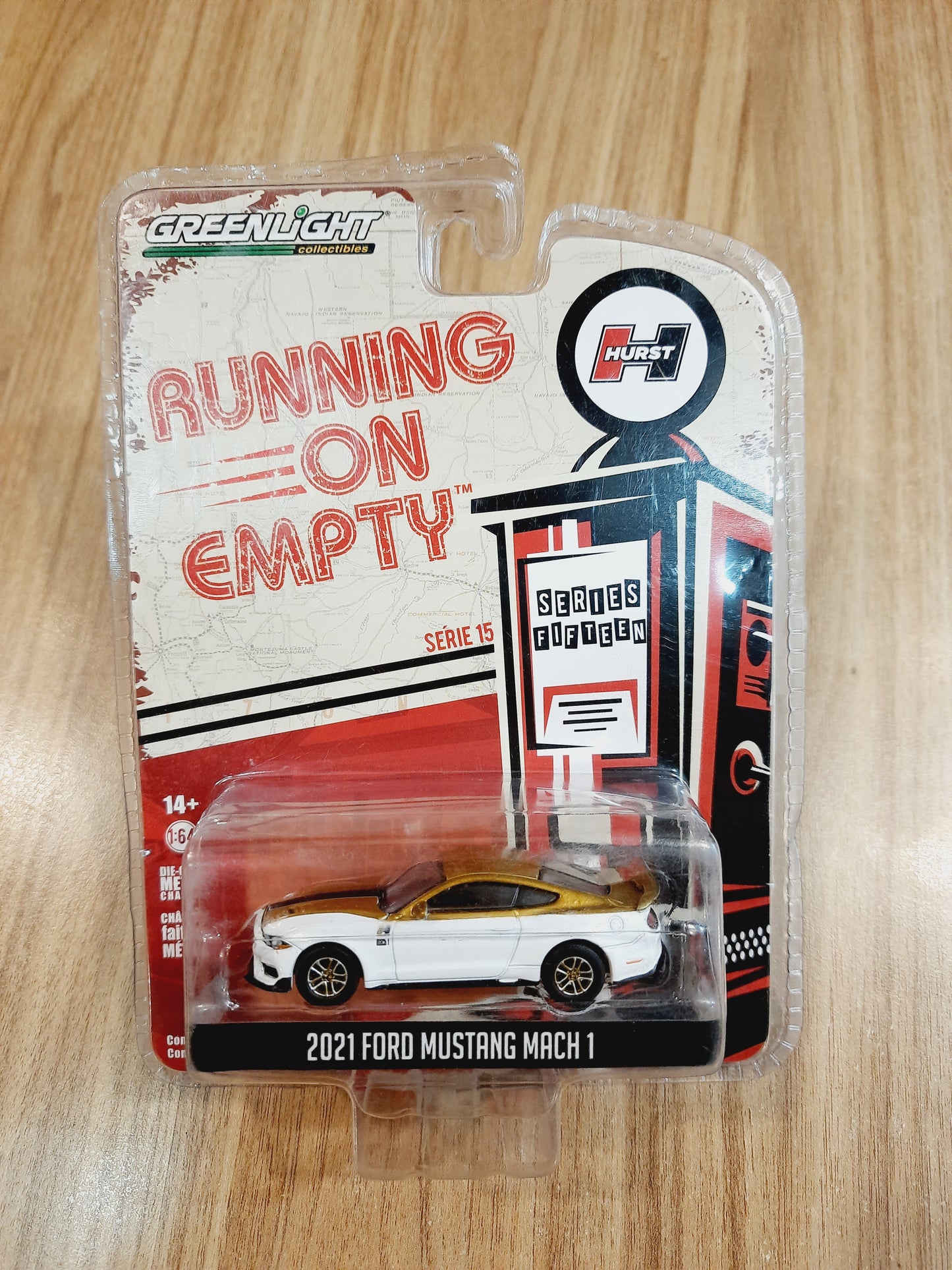 2021 Ford Mustang Mach 1 Greenlight 1:64 Diecast Scale Model Car