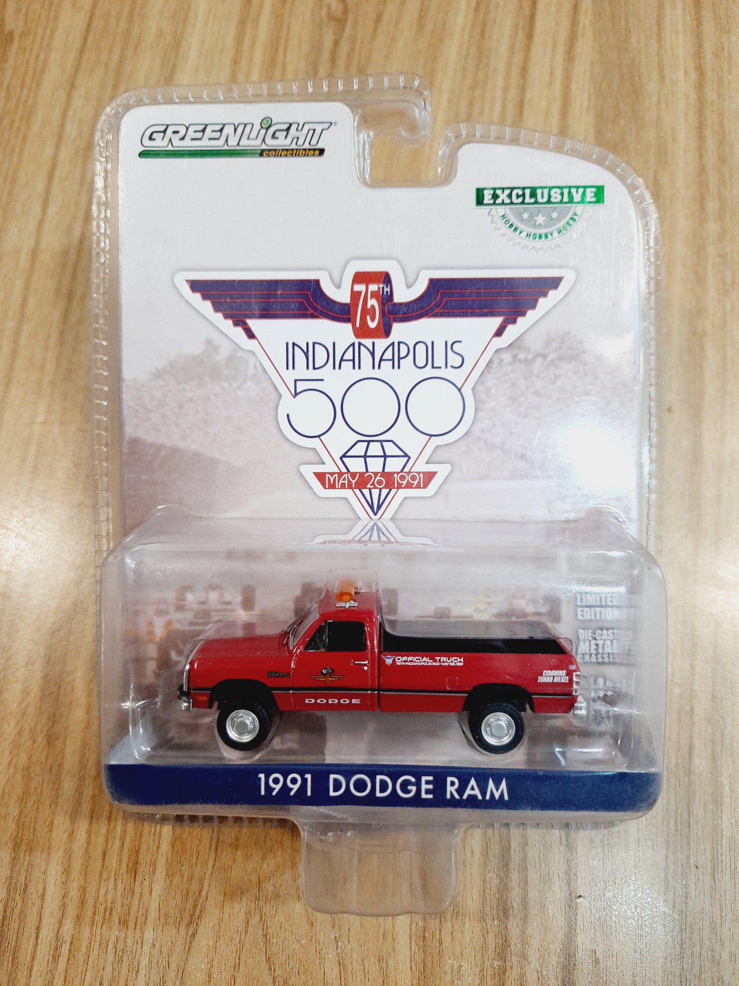 1991 Dodge Ram Greenlight 1:64 Diecast Scale Model Car