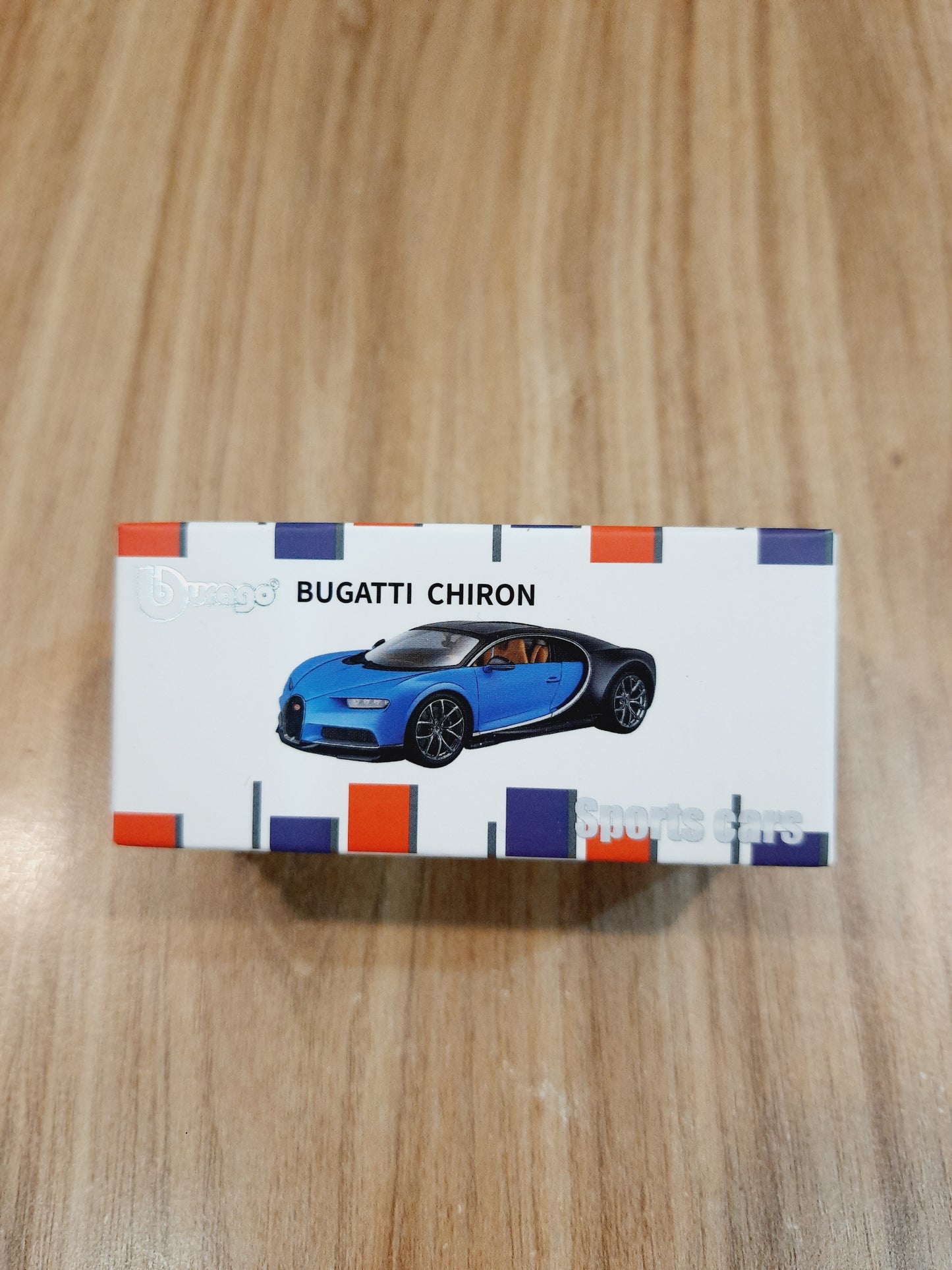 Bburago Bugatti Chiron 1:64 Licensed Diecast Scale Model Car