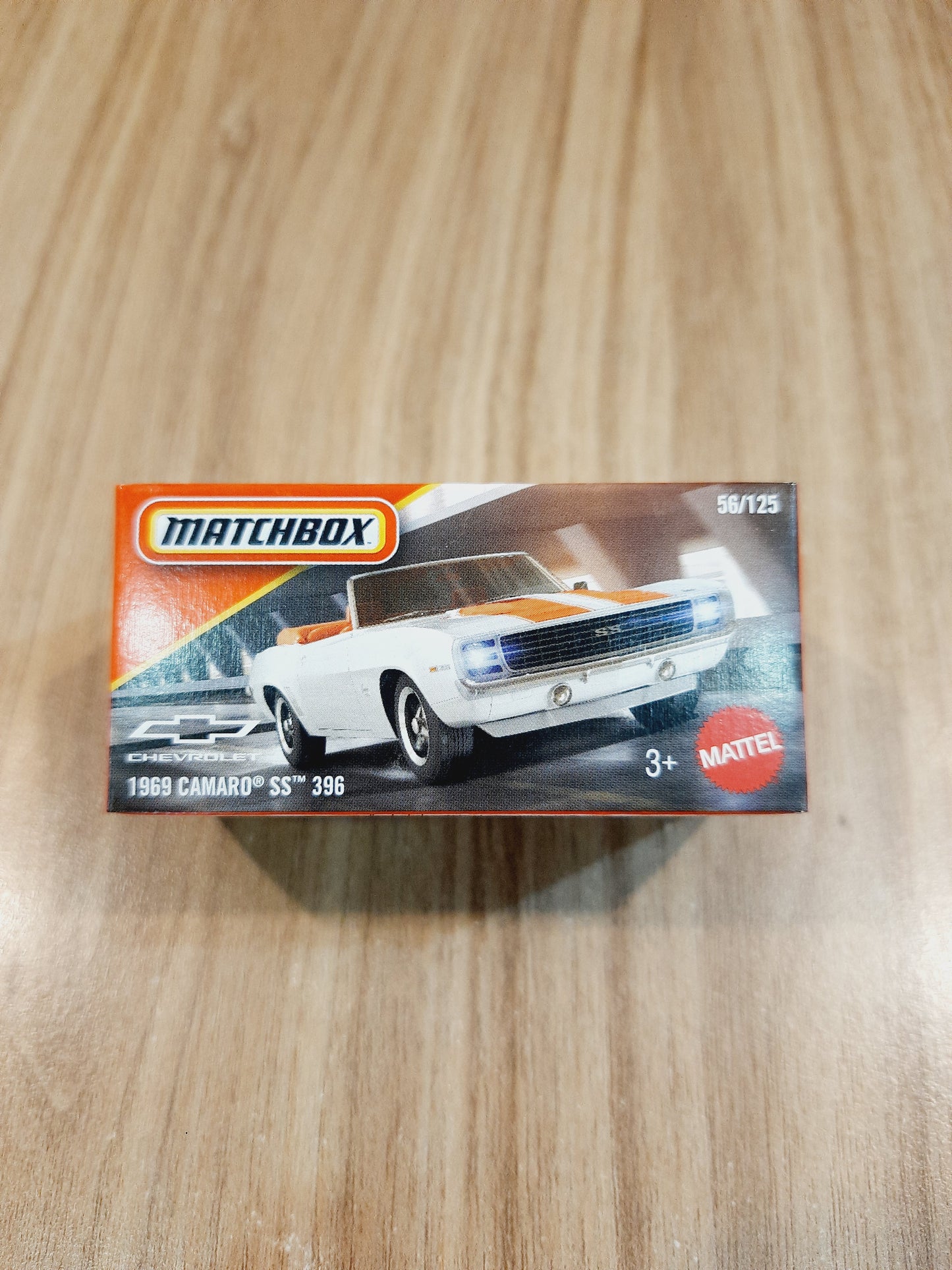 Matchbox 1969 Camaro SS 396 Diecast Scale Model - JHR53
