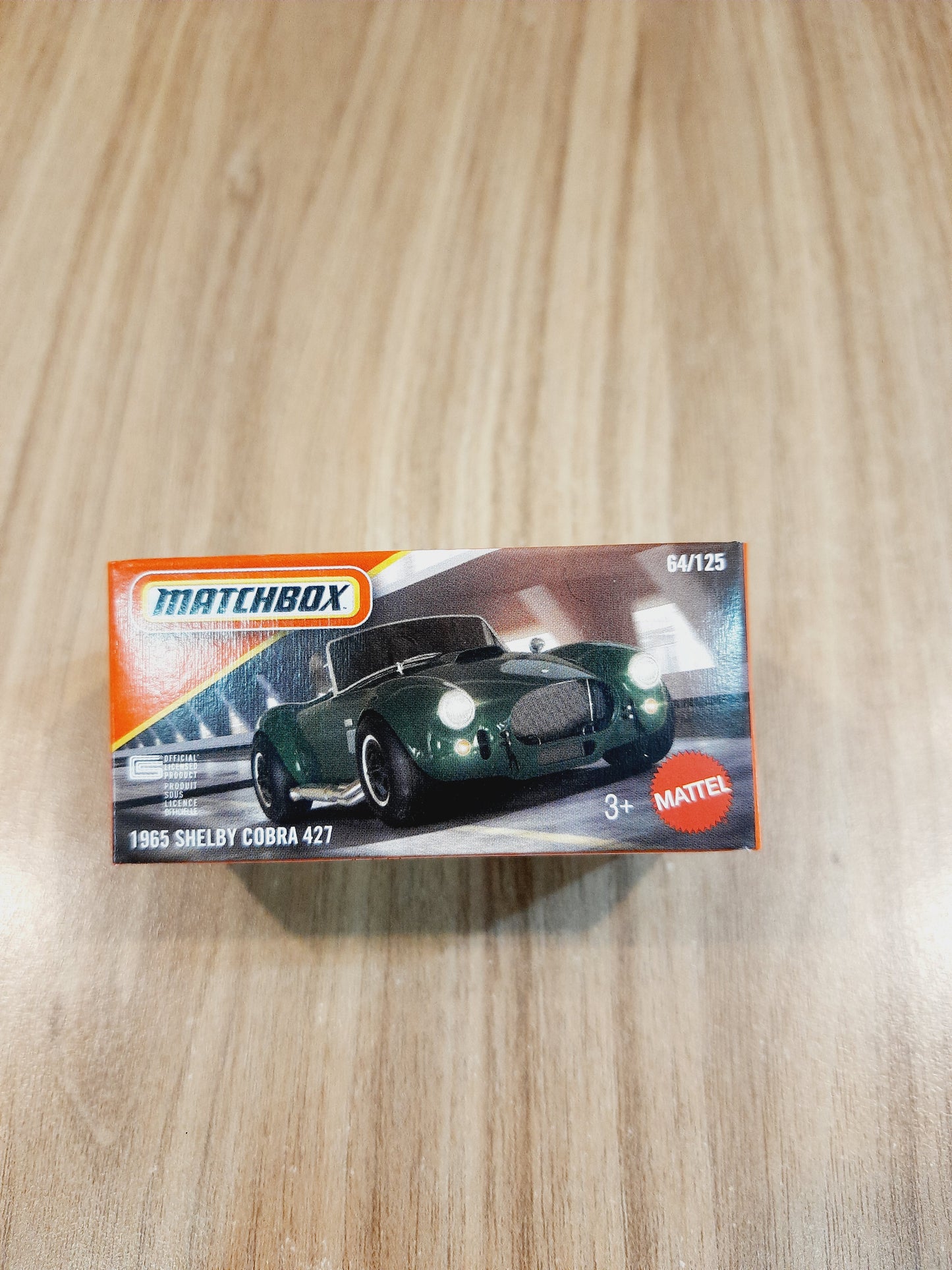 Matchbox 1965 Shelby Cobra 427 Diecast Scale Model - JHR46
