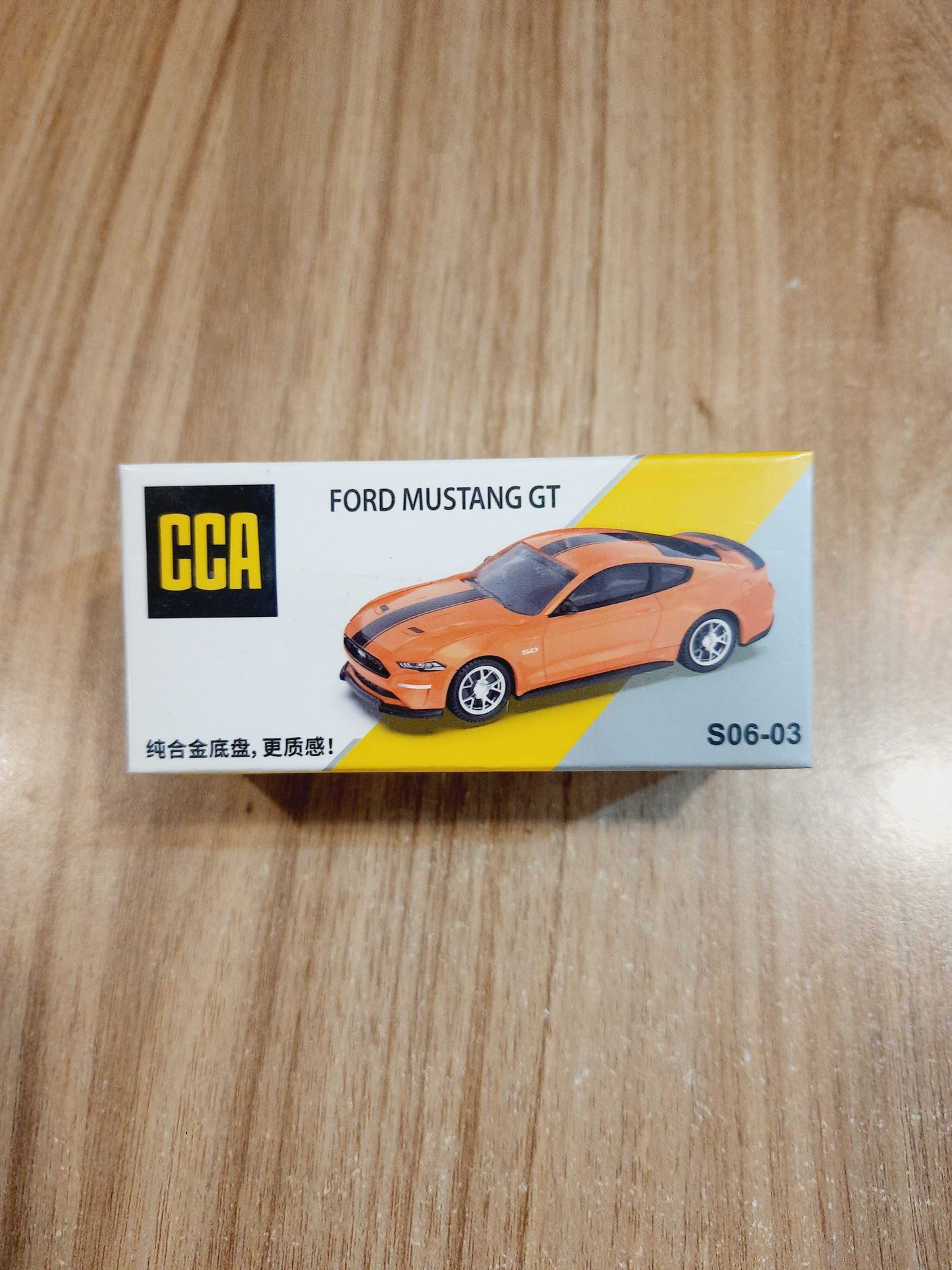 CCA Ford Mustang GT 1:64 Diecast Scale Model Car