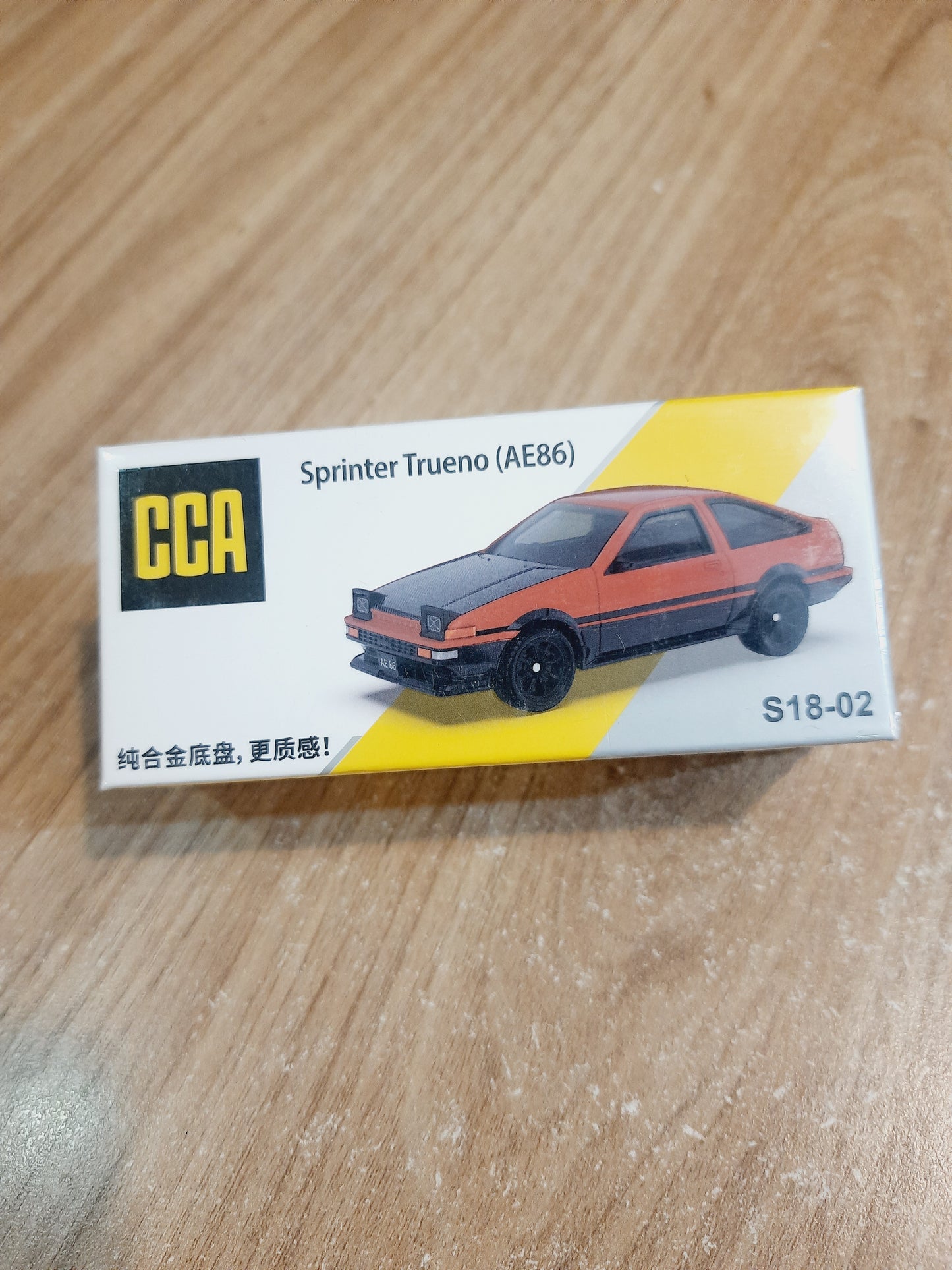 CCA Sprinter Trueno AE86 1:64 Diecast Scale Model Car JDM Collectible Miniature