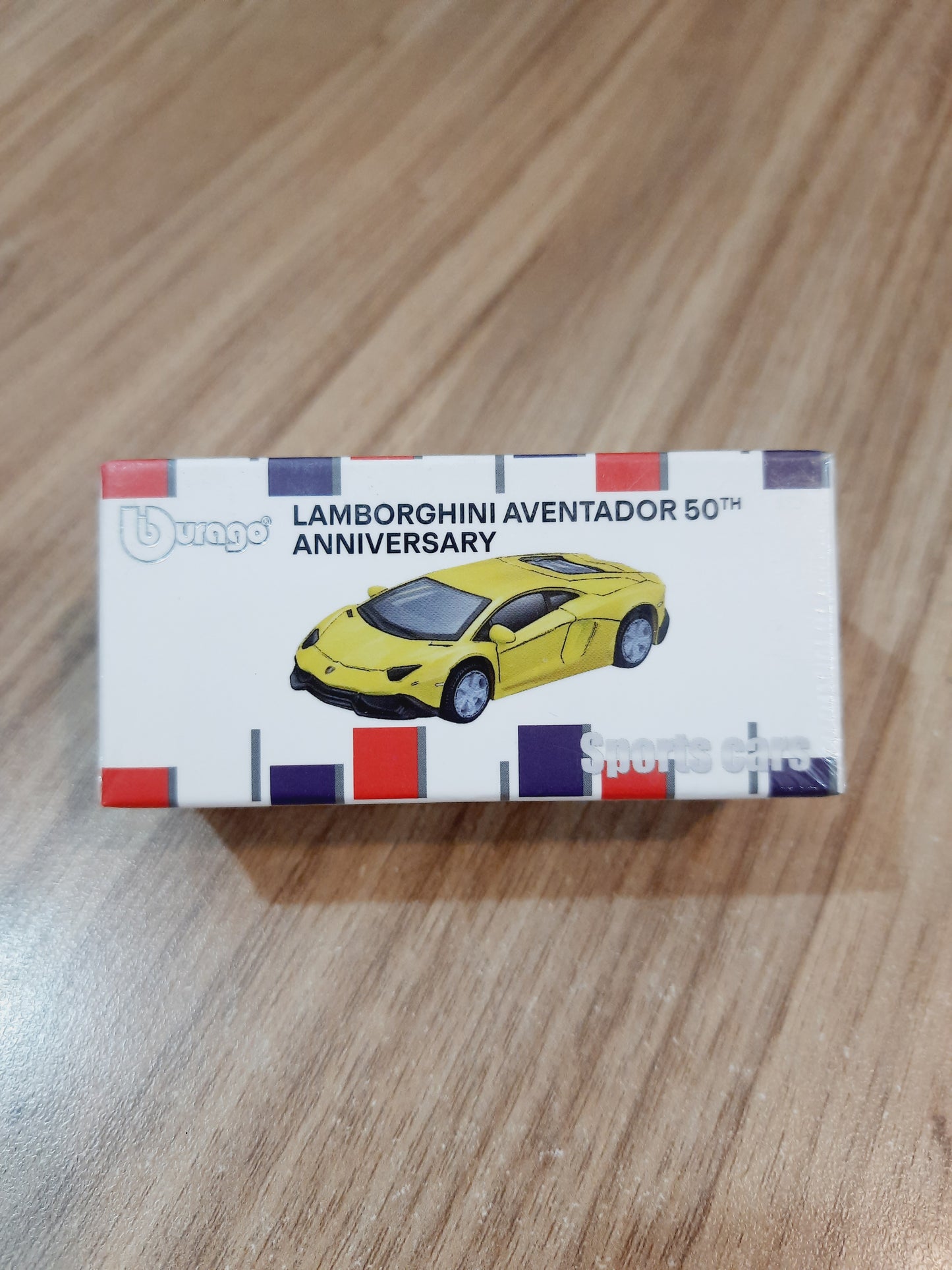 Bburago Lamborghini Aventador 50th Anniversary 1:64 Licensed Diecast Scale Model Car