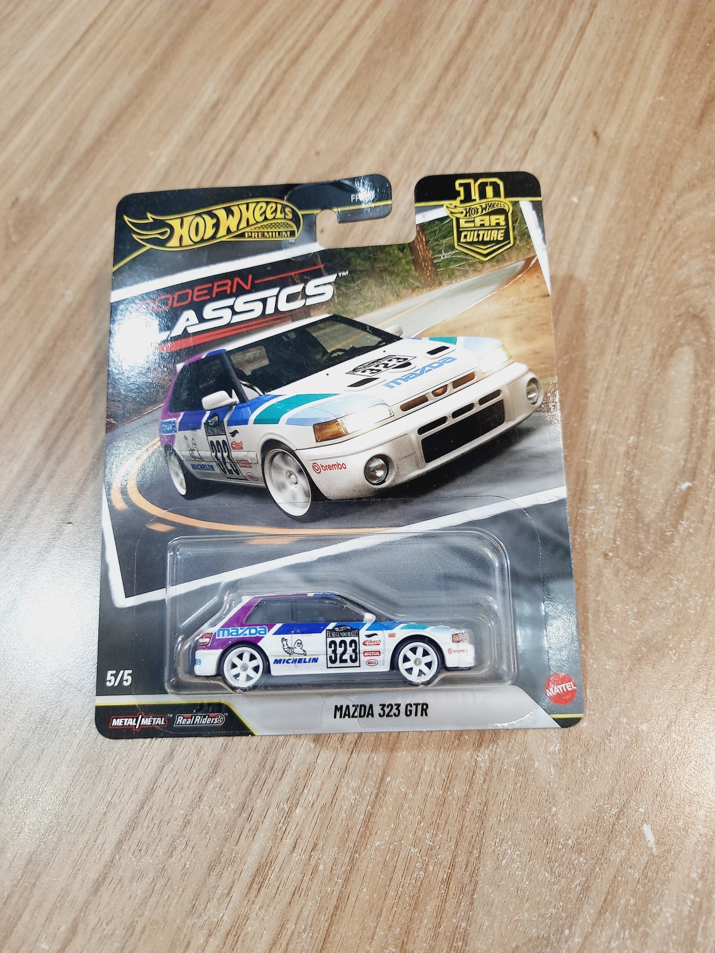 Imported Hot Wheels Premium Modern Classics Mazda 323 GTR (FPY86)