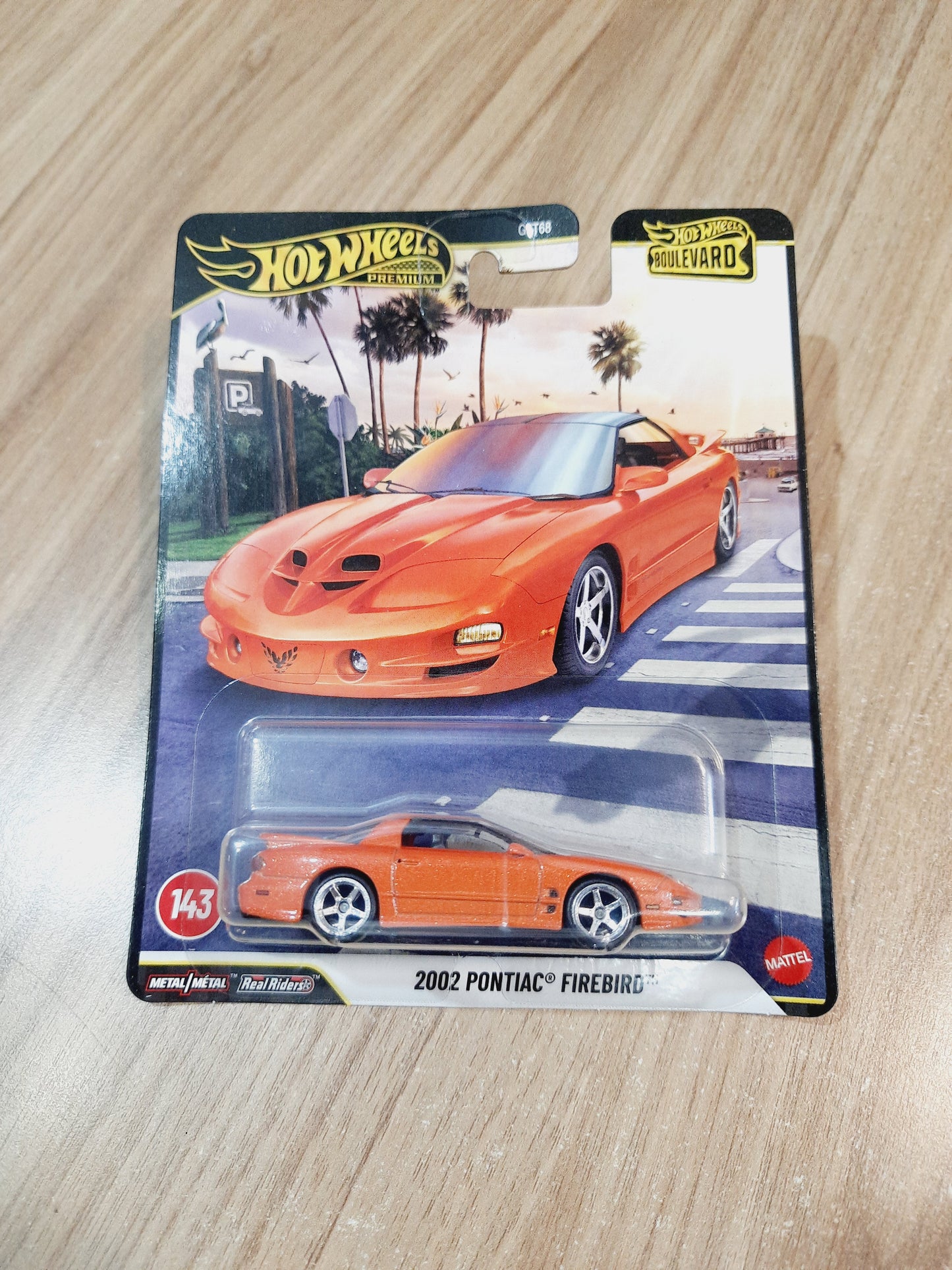 IMPORTED Hot Wheels Premium 2002 Pontiac Firebird GJT68 Boulevard