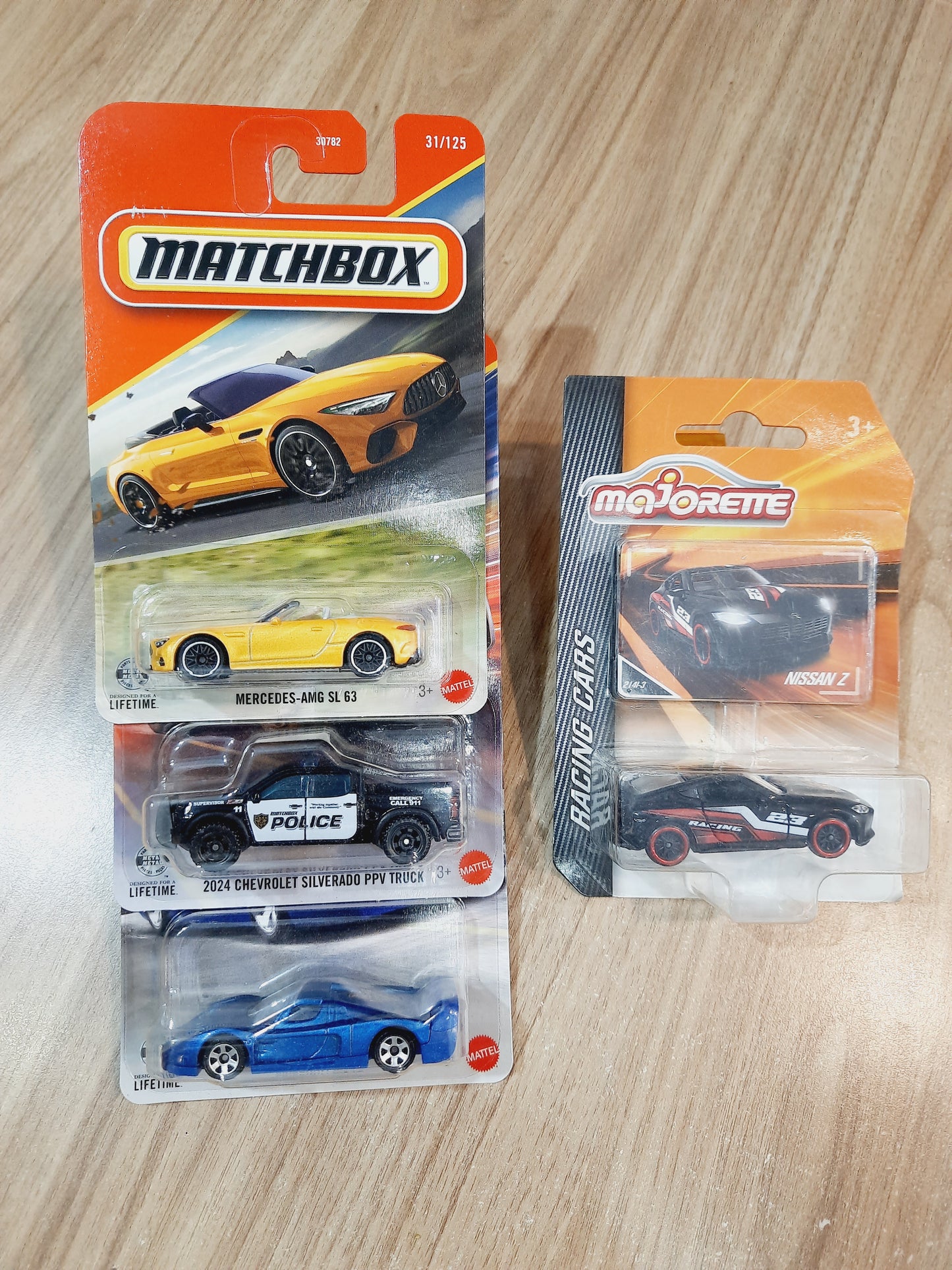 Matchbox & Majorette Combo (pack of 4)
