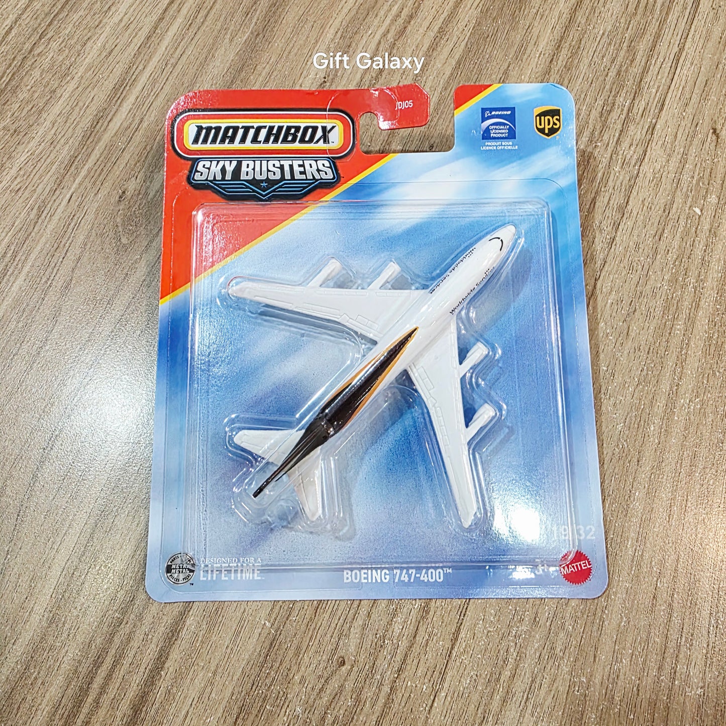 Matchbox Sky Busters Boeing 747 400 Diecast Scale Model JDJ05