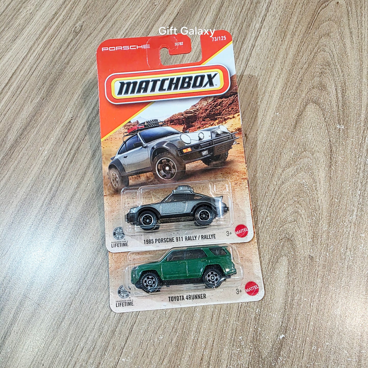 Matchbox 1985 Porsche 911 Rally & Toyota 4Runner