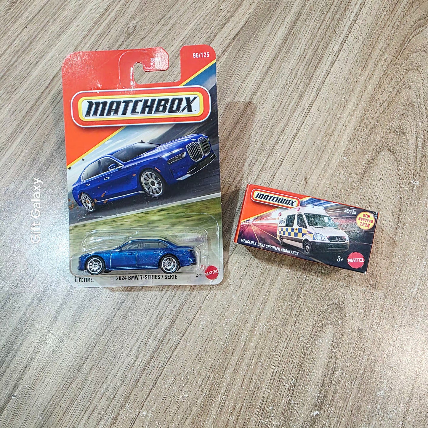 Matchbox 2024 BMW 7 Series & Mercedes Benz Sprinter Ambulance