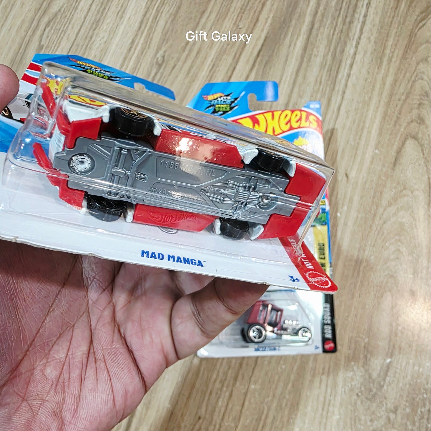 Hot Wheels Treasure Hunt Mad Manga, Lil Mad, Uncertain T & Drift Box