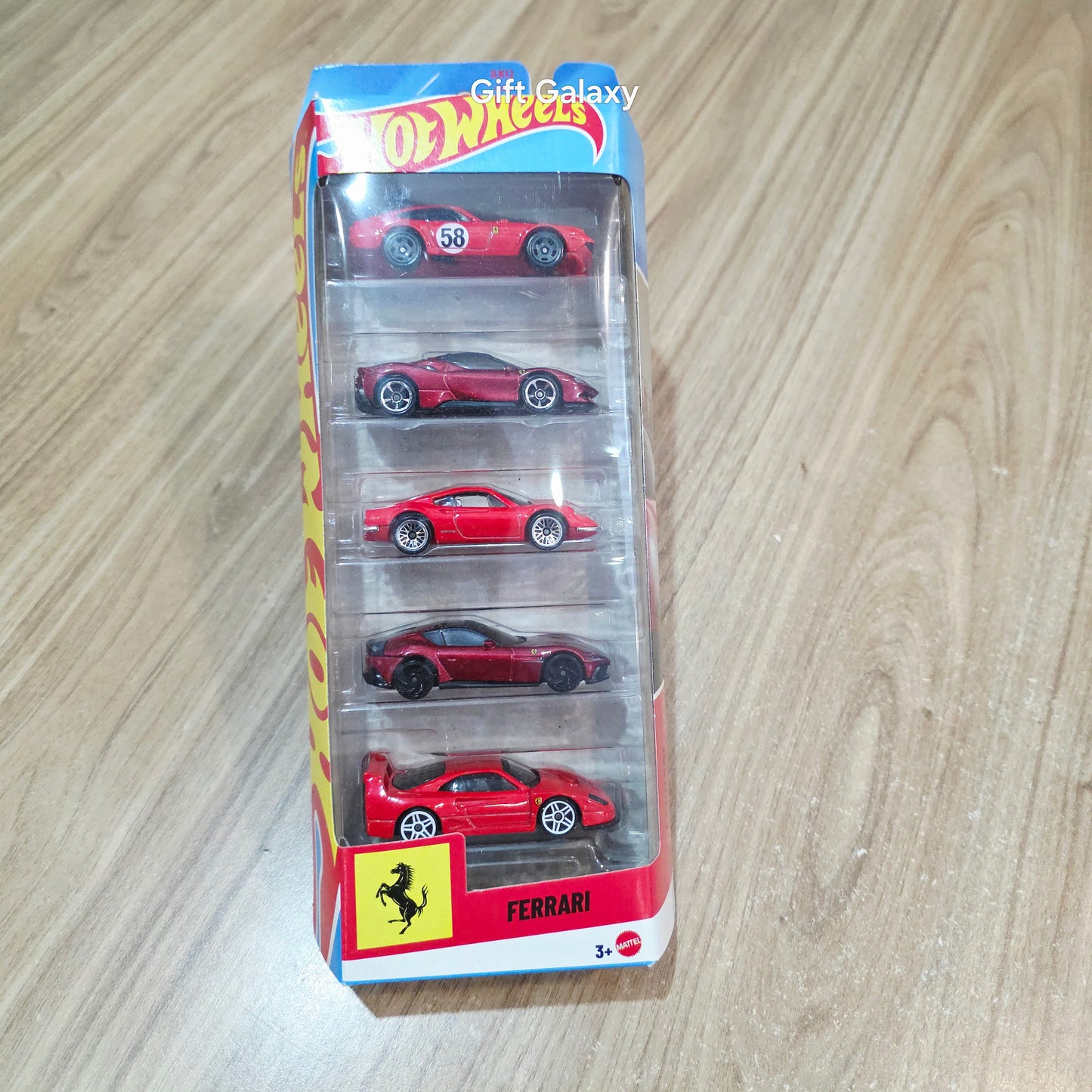 Hot Wheels Ferrari 5 Pack Combo
