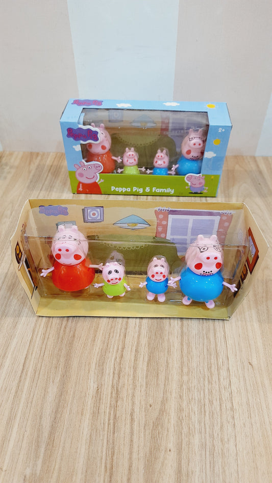 Peppa Pig & Family Toy Figure Set | Peppa Pig Characters for Kids Playtime