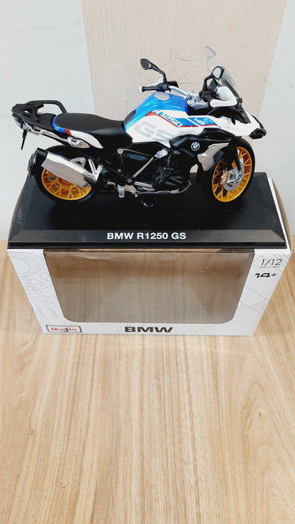 Maisto BMW R1250 GS Diecast Scale Model 1:12 Bike