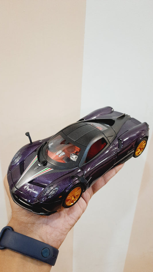 Pagani Huayra Purple Diecast Scale Model 1:24